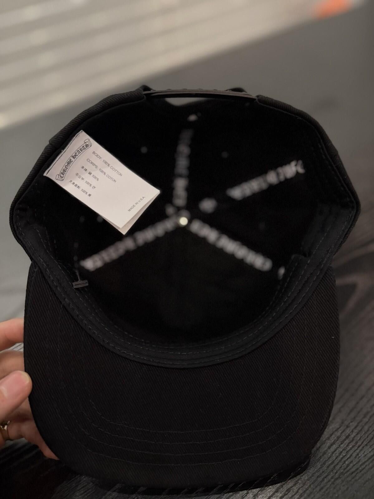 Chrome Hearts Chrome Hearts Black White 100% Authentic EXLUSIVE Hat New Size ONE SIZE - 10 Thumbnail