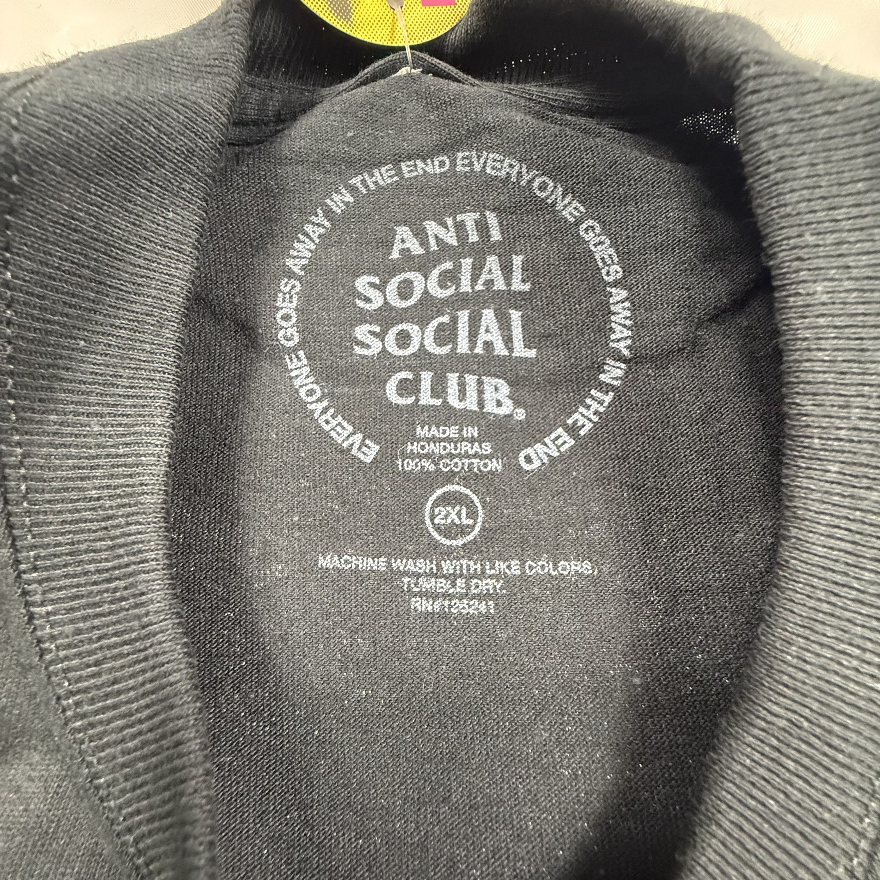 Anti Social Social Club Anti Social Social Club Skull Collage Tee Black 2XL Size US XXL / EU 58 / 5 - 5 Thumbnail