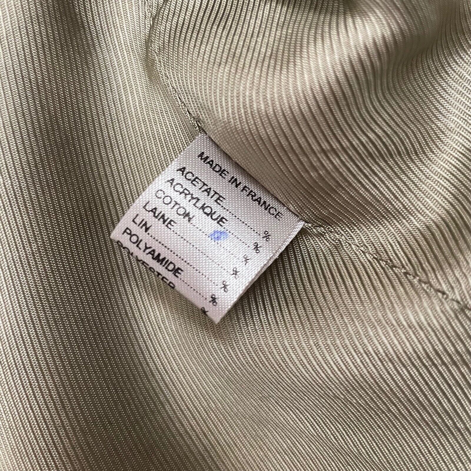Sandrine Philippe Sandrine Philippe Beige Paneled Zip Waist Deconstructed Coat Size S / US 4 / IT 40 - 9 Thumbnail