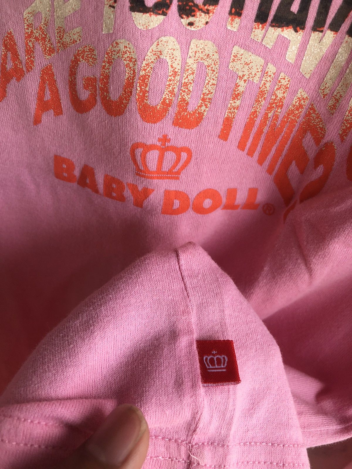 If Six Was Nine Japanese Gothic Poem Baby Doll Hysteric Style Size US M / EU 48-50 / 2 - 11 Thumbnail