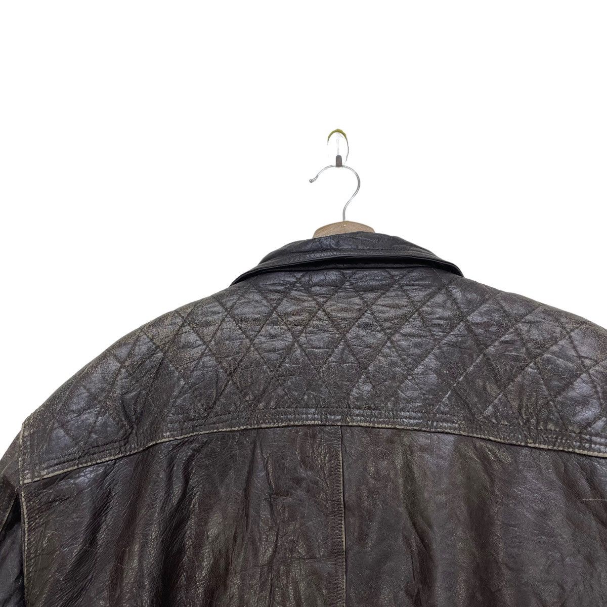 Sears 🗣️Vintage 90s Sears Leather Jacket Size US M / EU 48-50 / 2 - 8 Thumbnail