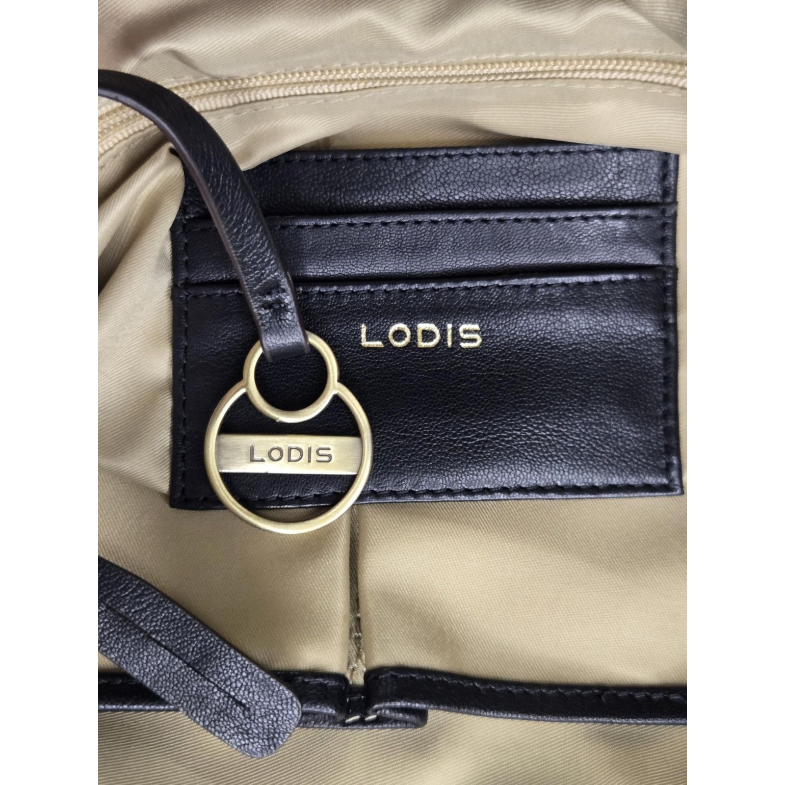 Other Lodis Priscilla black smooth leather with suede sides tote Size ONE SIZE - 5 Thumbnail