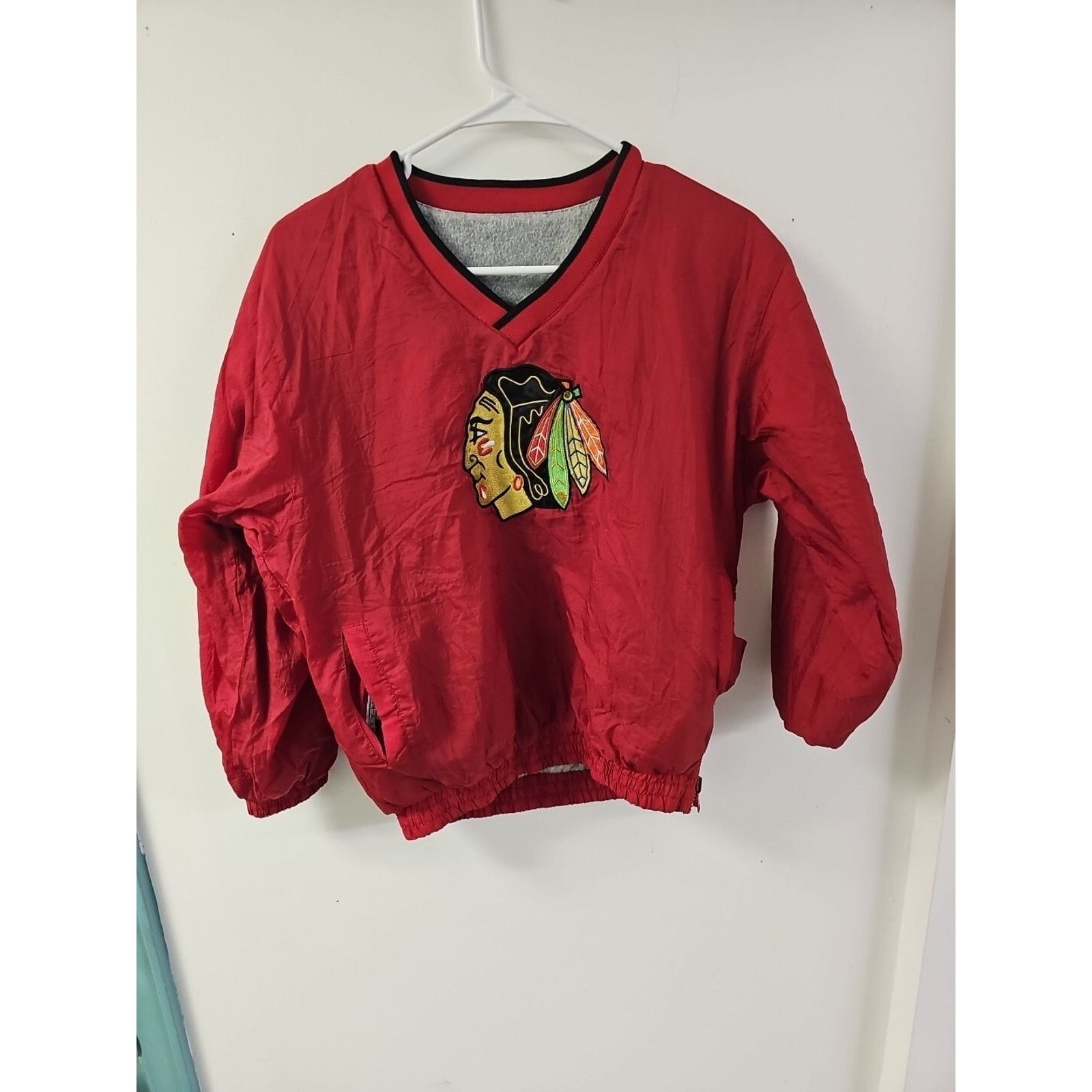 NHL Chicago Blackhawks Mighty Mac Youth Jacket Sz M Reversible Size M / US 6-8 / IT 42-44 - 1 Thumbnail