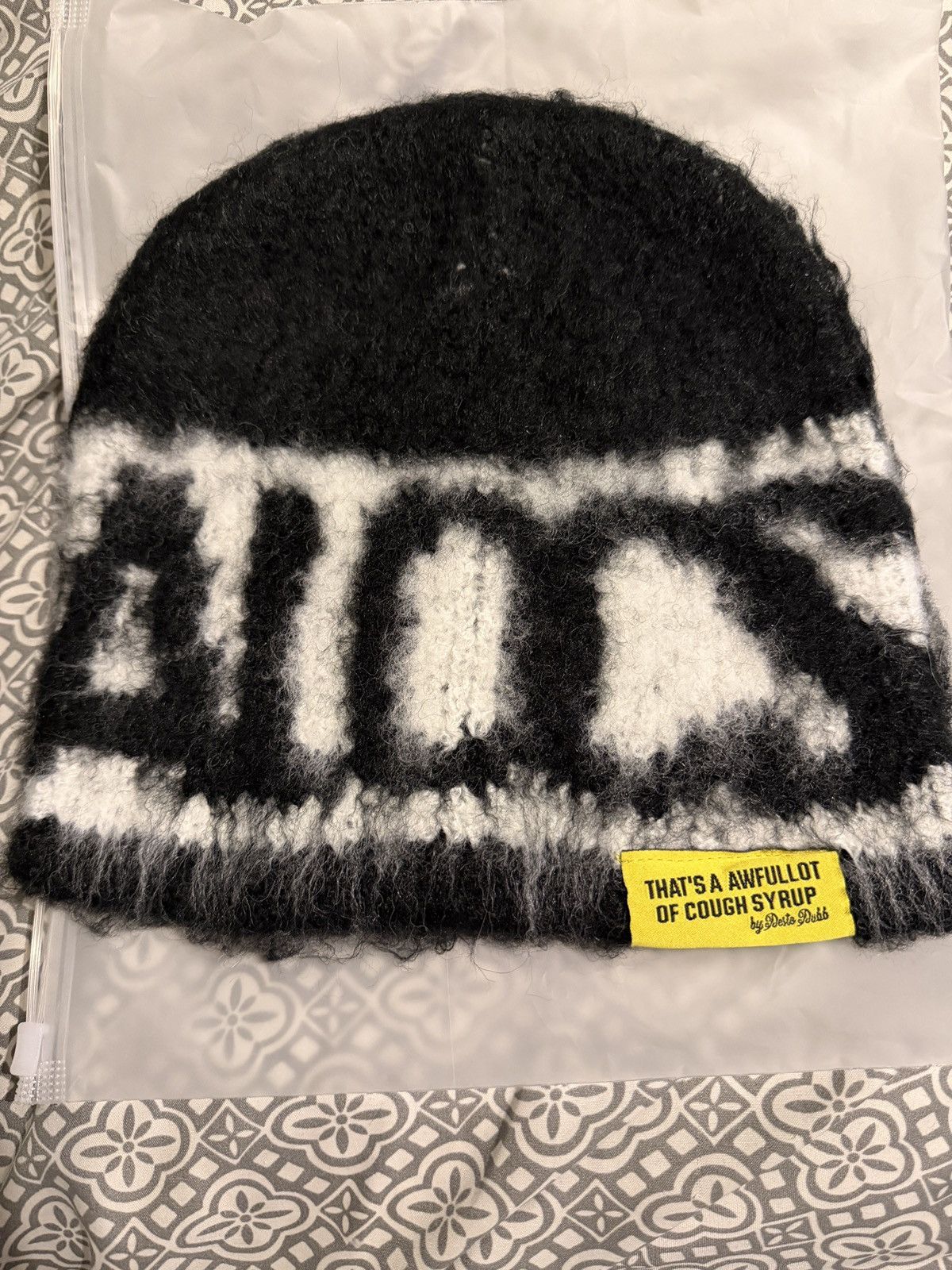 Awful Lot of Cough Syrup Alocs Beanie Size ONE SIZE - 1 Thumbnail