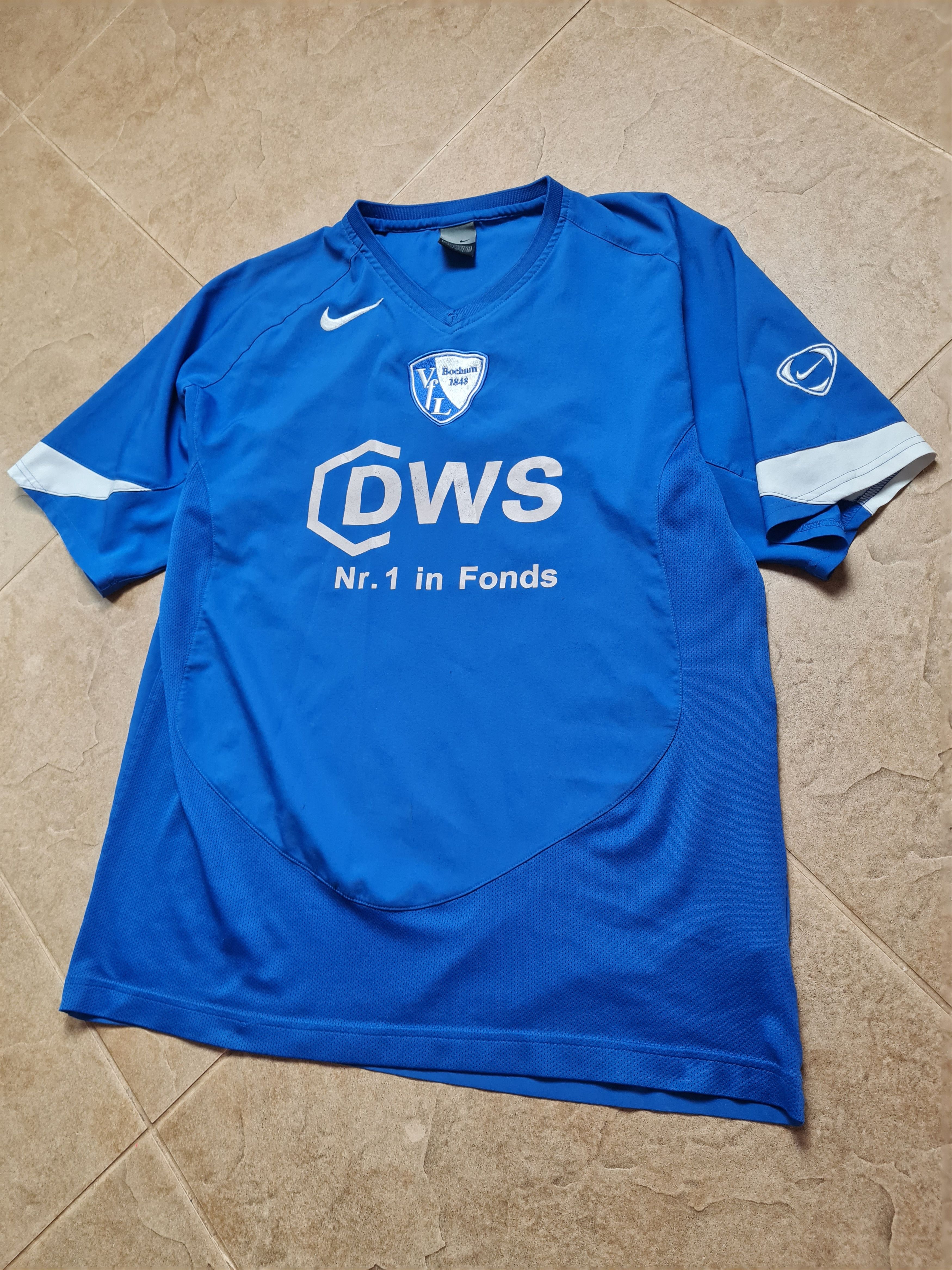 Nike NIKE VFL Bochum 2005/2006 Home Blue Shirt Size M Size US M / EU 48-50 / 2 - 3 Thumbnail