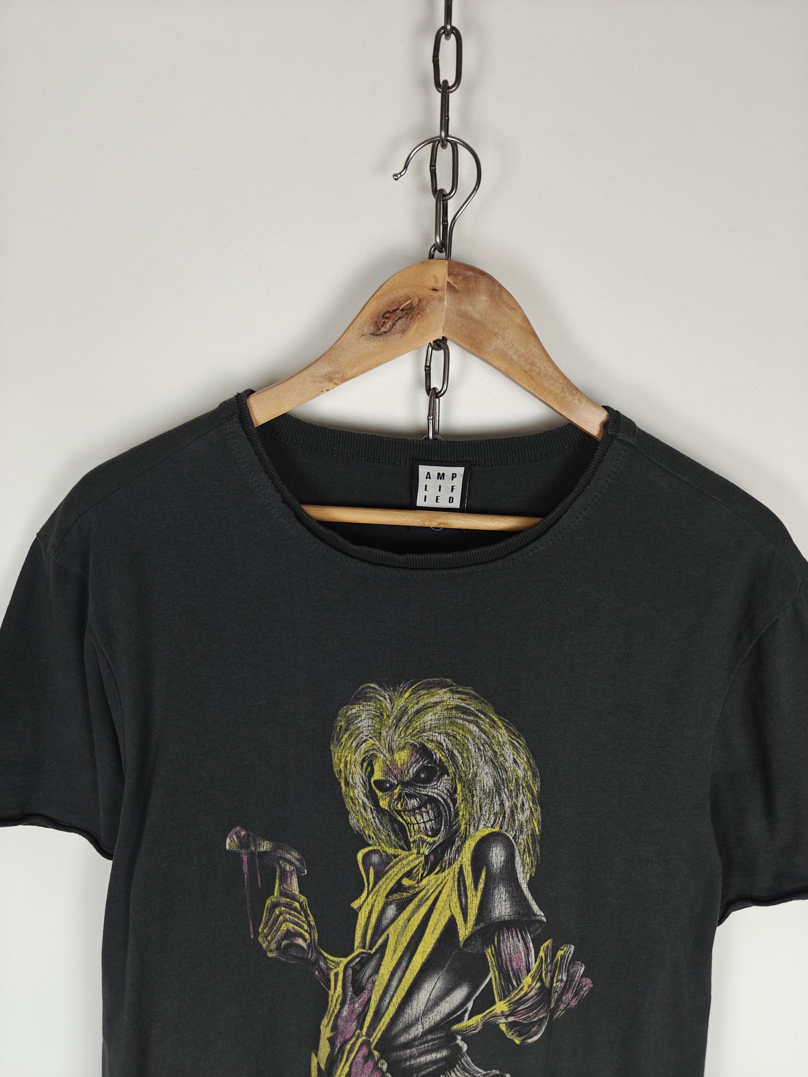 Iron Maiden Amplified Iron Maiden T-Shirt 2017 Tee Gray size L Size US L / EU 52-54 / 3 - 2 Thumbnail