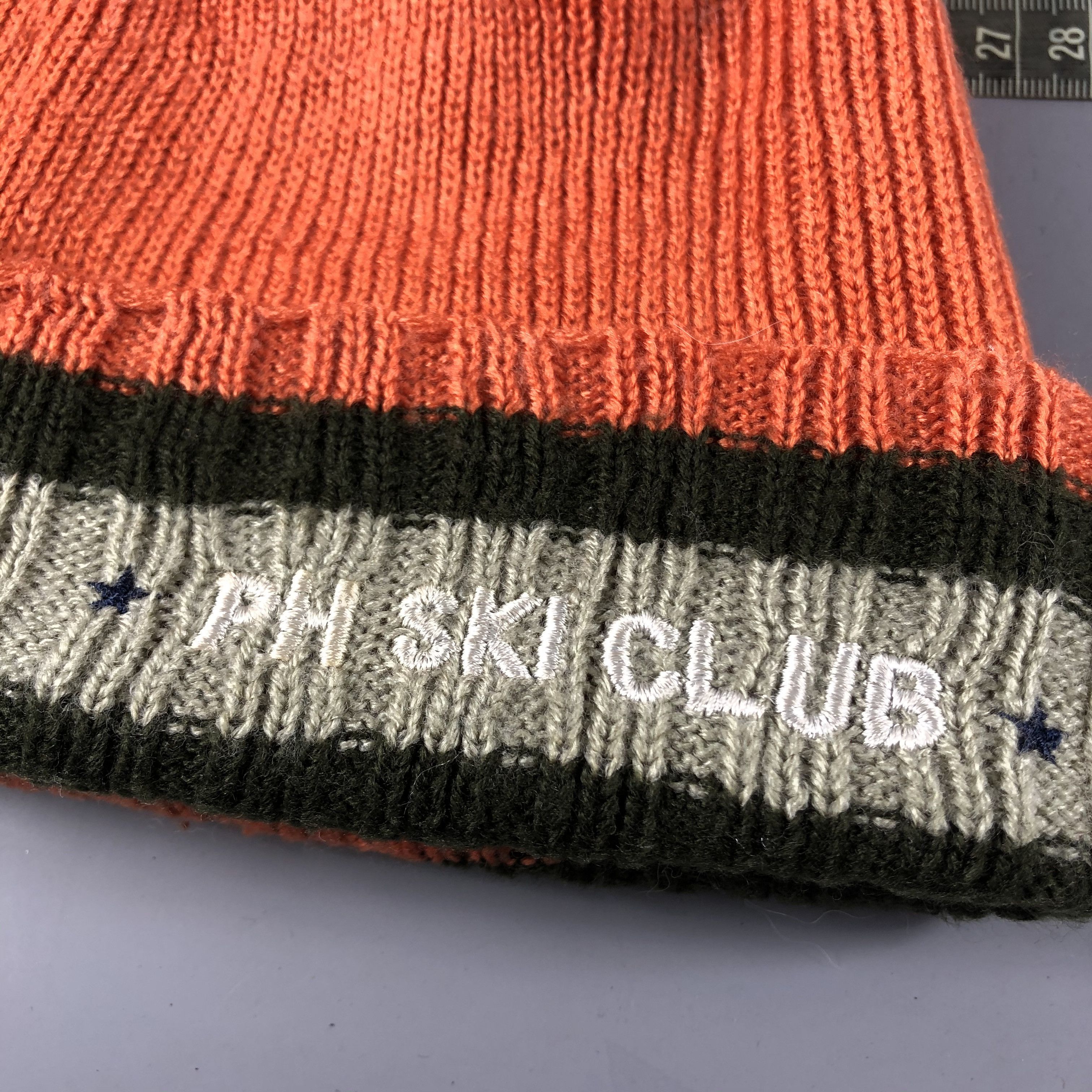 Vintage Ph Ski Club Beanie Snow Hat Snow Cap -D1260 Size ONE SIZE - 5 Thumbnail
