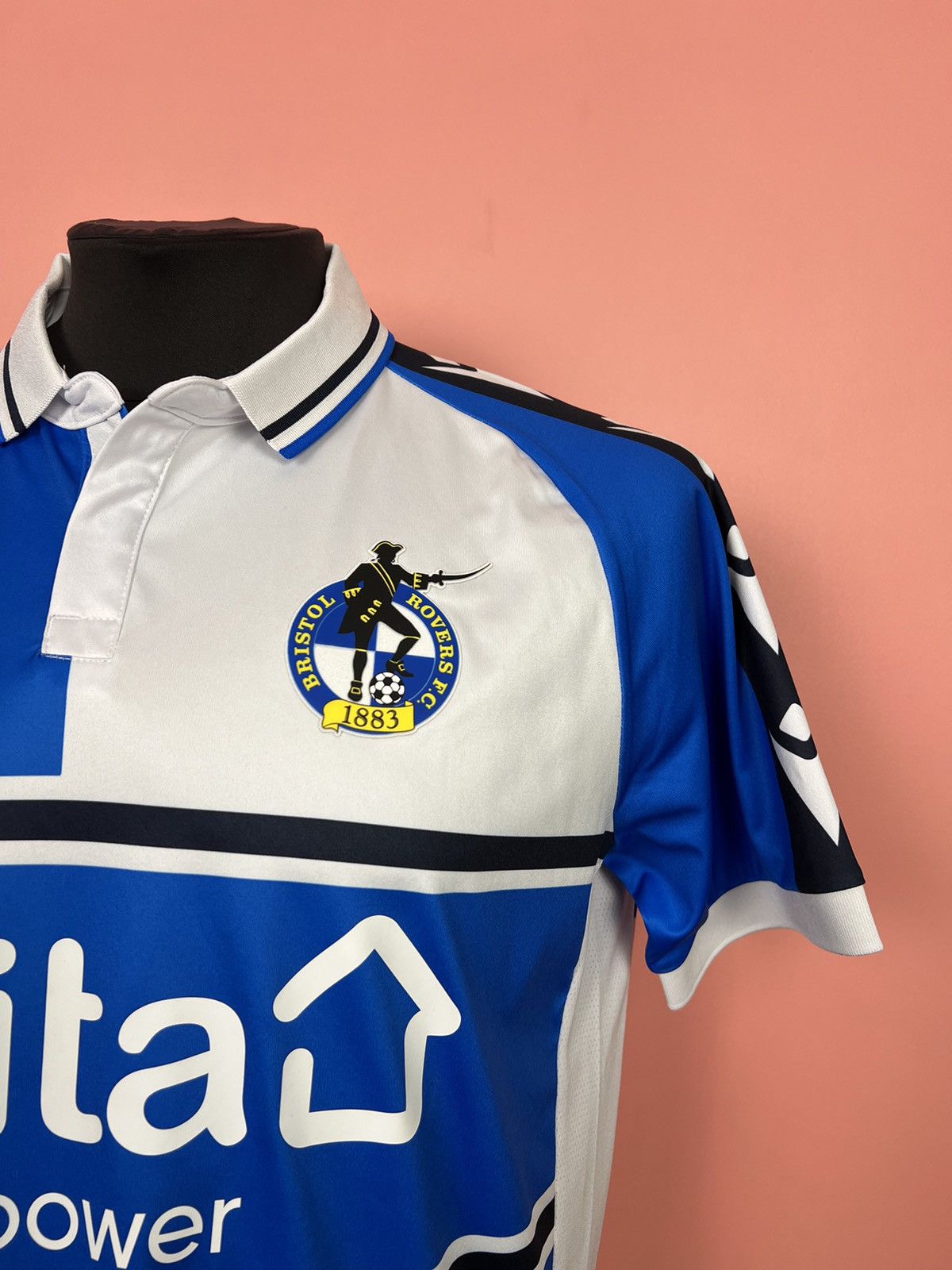 Macron × Other bristol rovers fc macron footbal soccer jersey shirt polo Size US L / EU 52-54 / 3 - 7 Thumbnail