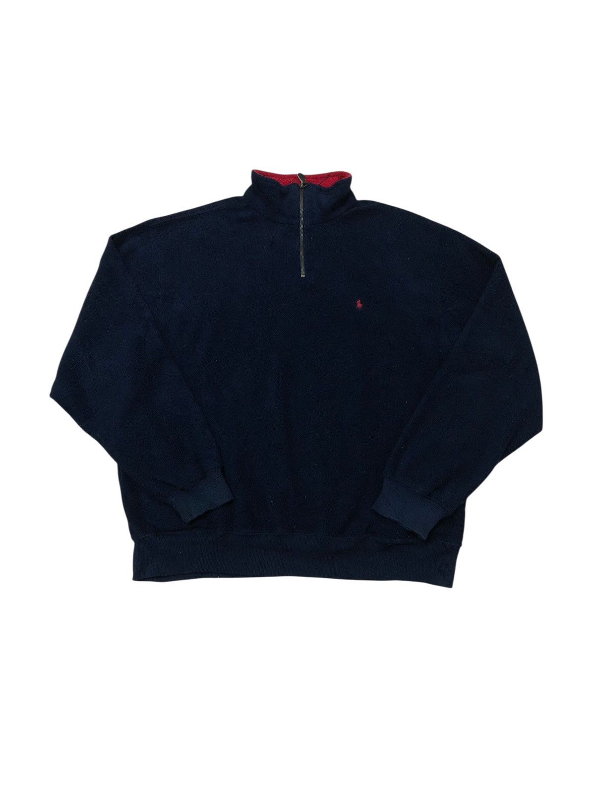 Polo Ralph Lauren Vintage Polo Ralph Lauren Fleece Half Zipper Size US M / EU 48-50 / 2 - 1 Thumbnail