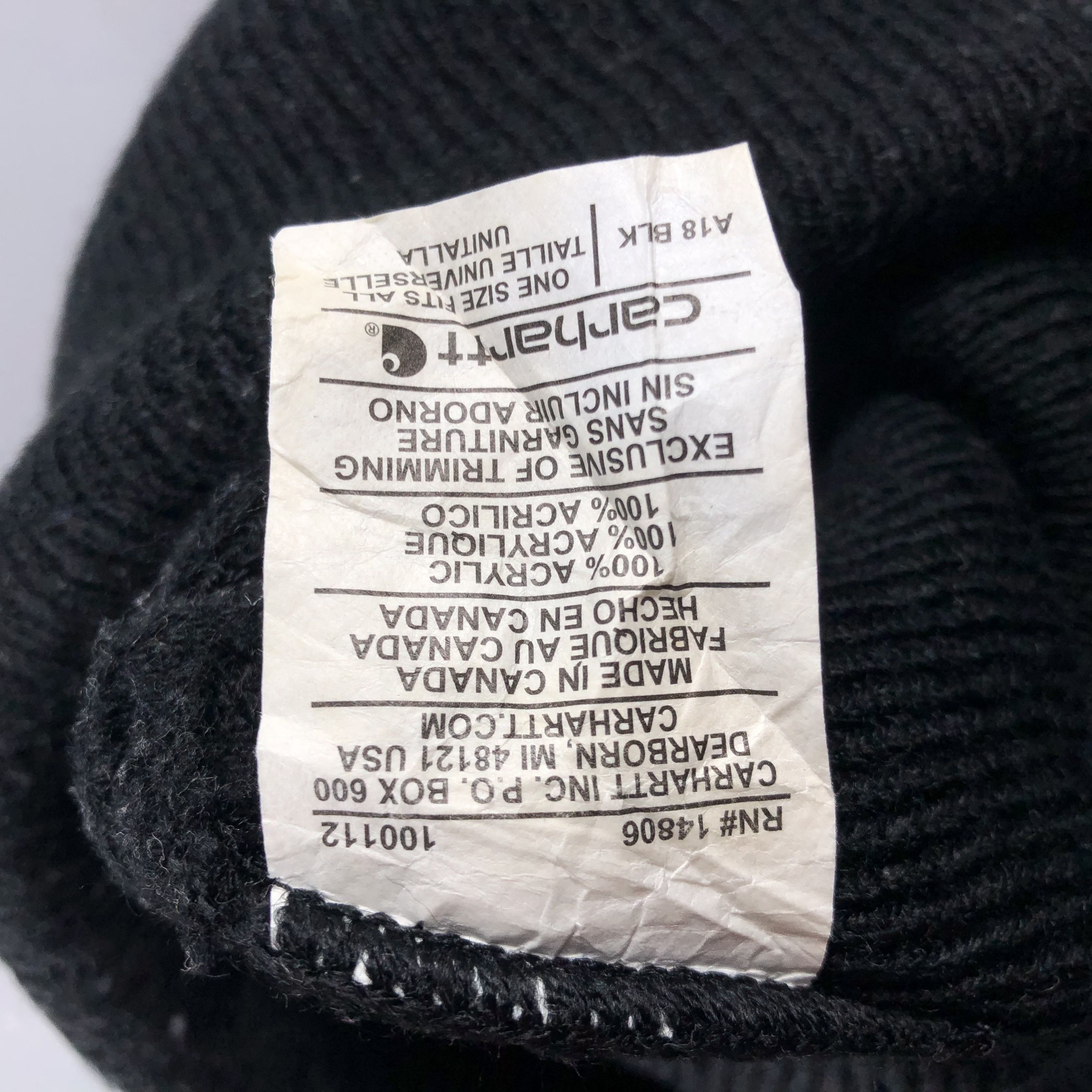 Carhartt × Vintage Carhartt Beanie Snow Hat Snow Cap -D557 Size ONE SIZE - 5 Thumbnail