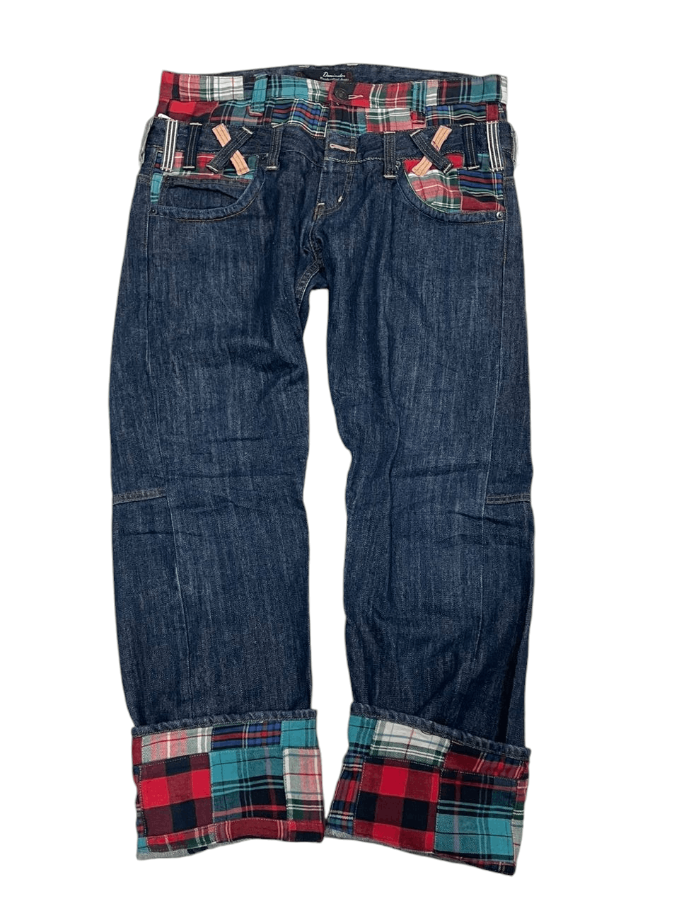 💥Dominate HandCrafted Double Waist Jeans💥