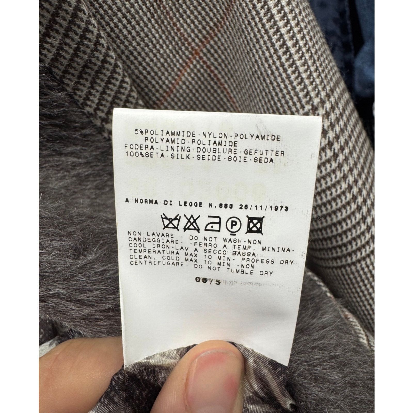 Gianfranco Ferre Gianfranco Ferre Chic Beige Wool Checked Suit - IT38/XS Size XS / US 0-2 / IT 36-38 - 8 Thumbnail