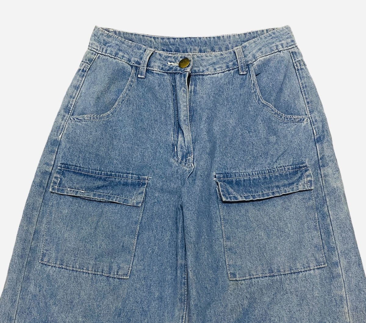 If Six Was Nine × Japanese Brand × Le Grande Bleu (L.G.B.) Rare Design Vintage Japanese Brand Multi Pocket Jeans 2000s Size US 27 - 3 Thumbnail
