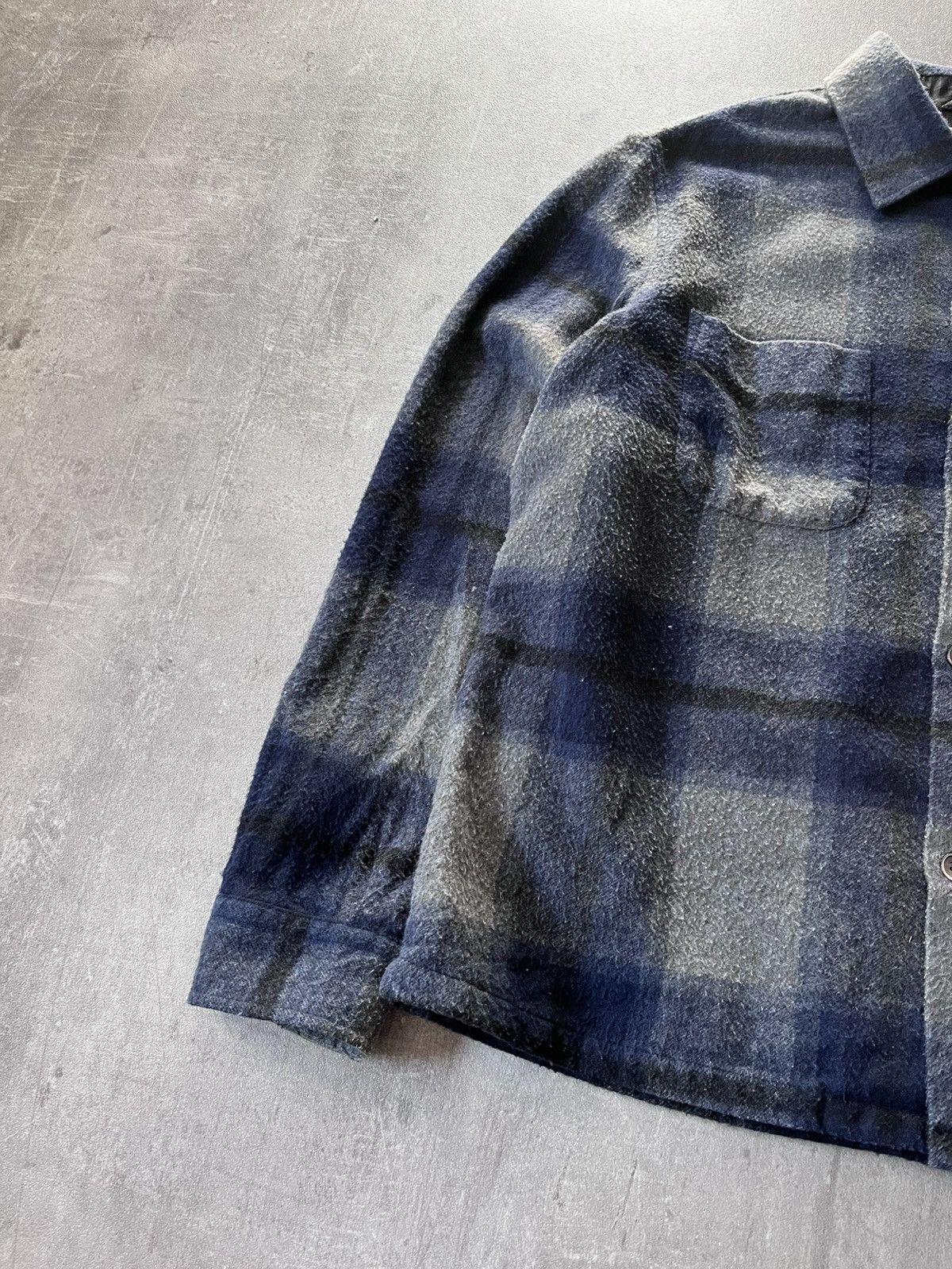 Our Legacy Our Legacy heusen shirt wool flannel overshirt Size US M / EU 48-50 / 2 - 2 Thumbnail