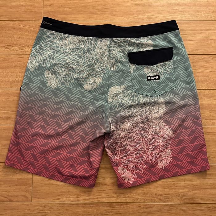 Hurley Hurley Phantom Sig Zane Wailehua Board Shorts 36 Pink Grailed