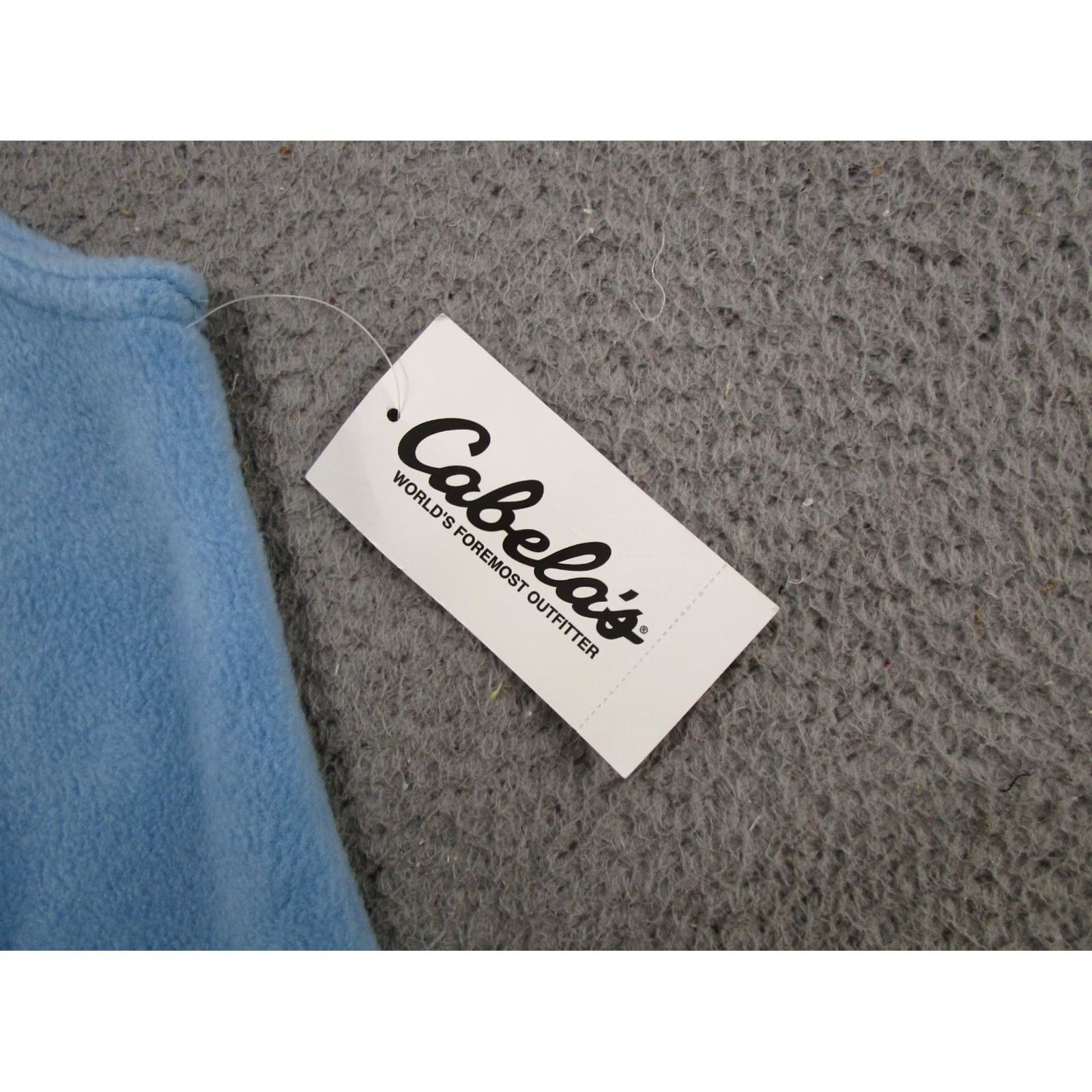 Vintage Cabela's Snake River Blue Fleece Full Zip Sleeveless Vest Womens M NEW Size M / US 6-8 / IT 42-44 - 2 Thumbnail