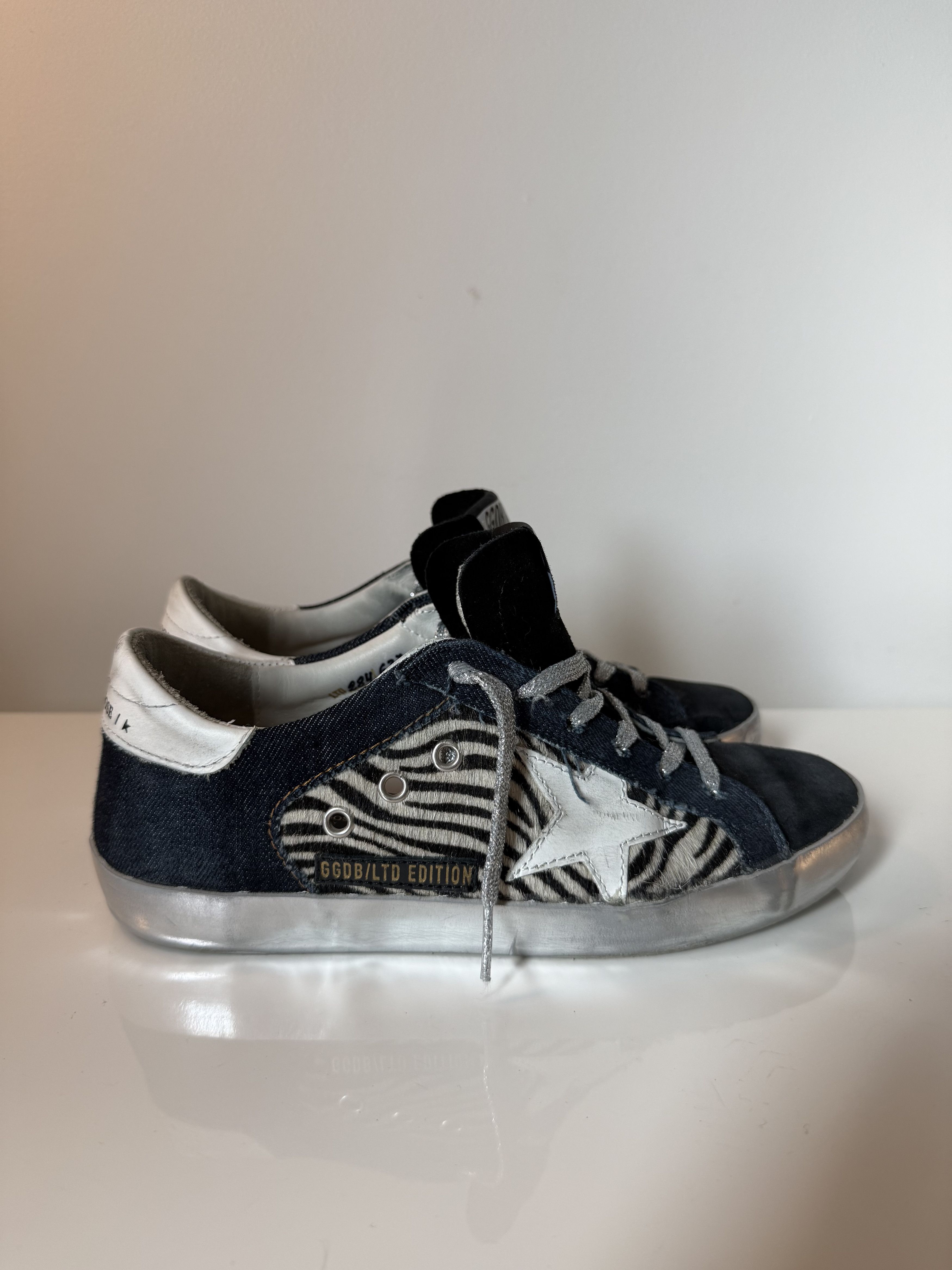 Golden Goose Golden Goose Limited Edition Denim Super Star Size US 8 / IT 38 - 2 Thumbnail
