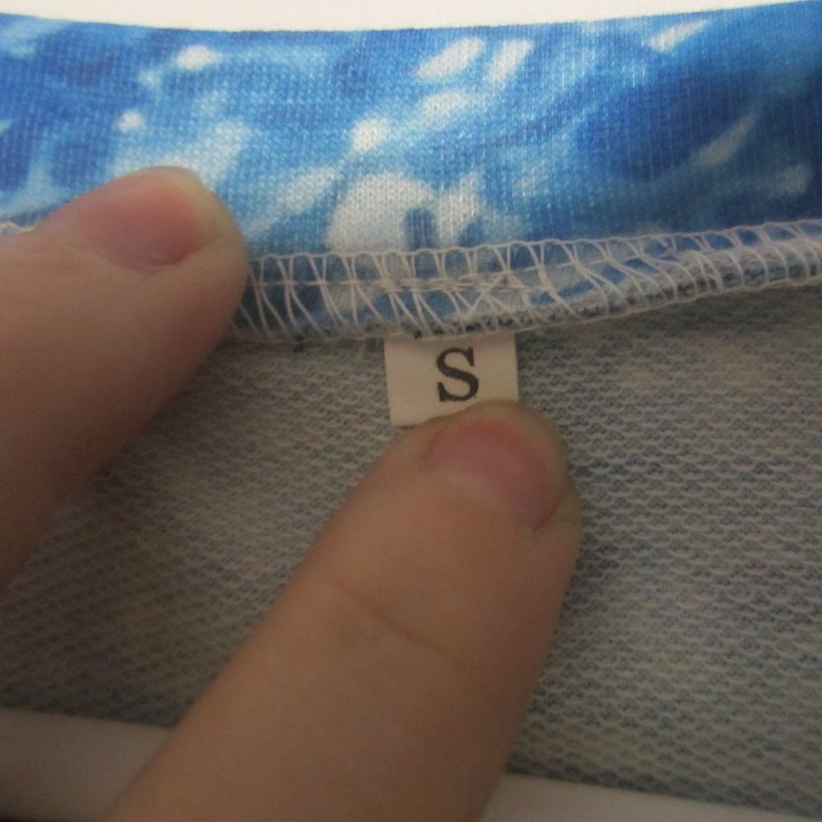 Other Blue Agate Geode Crystal Print Long Sleeve Sweatshirt S Size S / US 4 / IT 40 - 3 Thumbnail