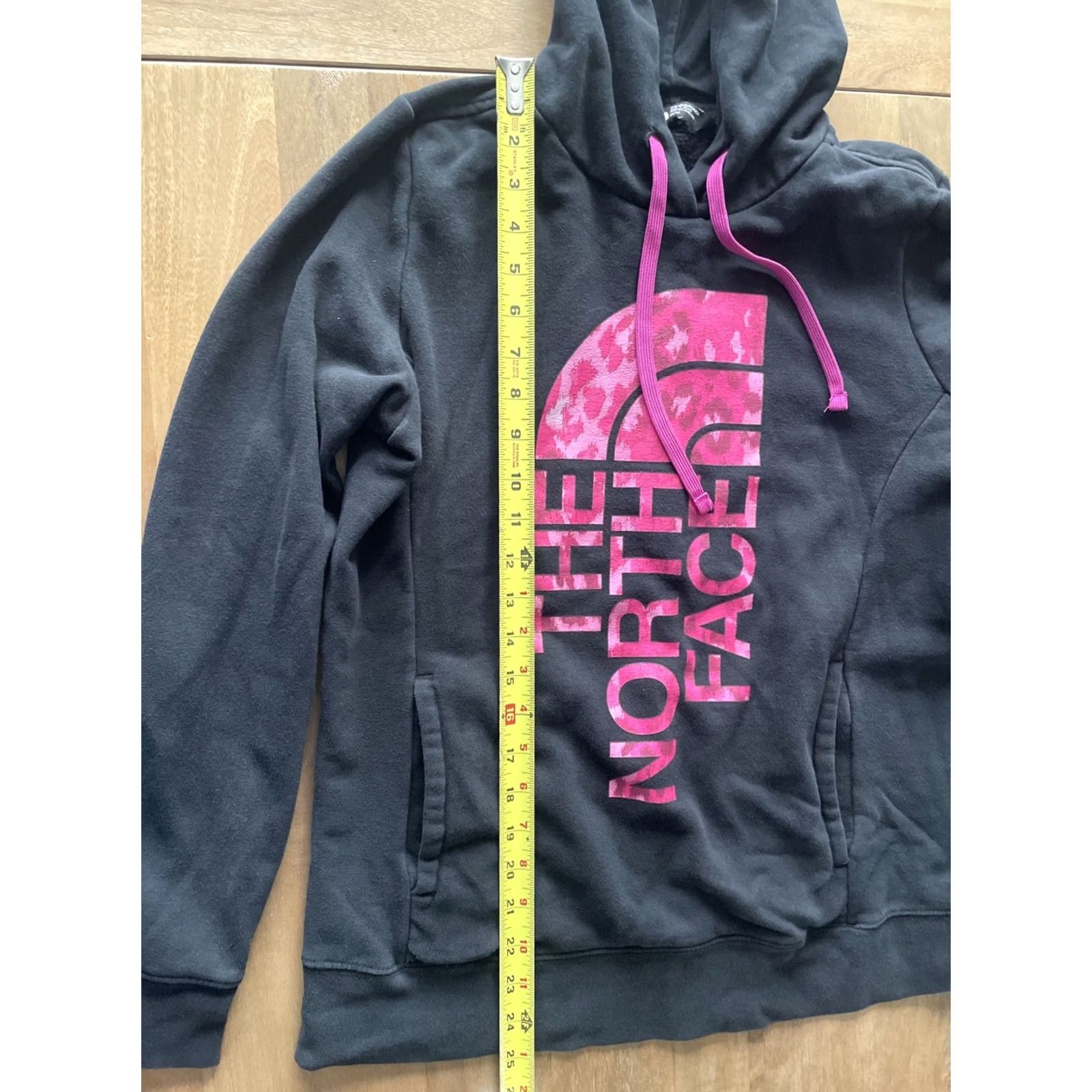 The North Face The North Face Hoodie Women's Medium Black Trivert Half Dome Pullover Sweatshirt Regular Fit Logo Hoodie Size M / US 6-8 / IT 42-44 - 4 Thumbnail
