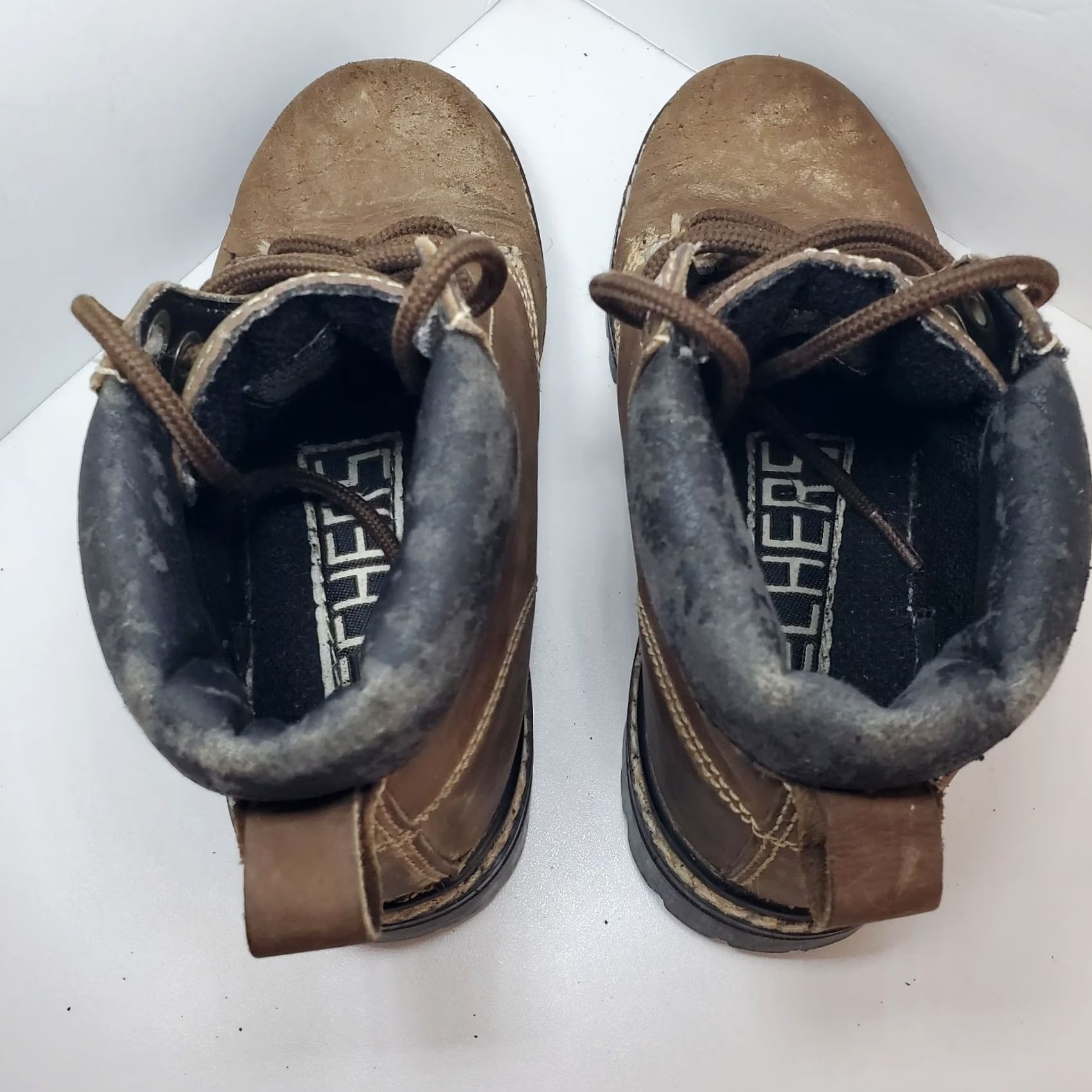 SKECHERS VINTAGE Sketchers Womens Sz 6 Brown Lug Boots 90s Y2K Chunky Grunge Distressed Boot Size US 6 / IT 36 - 6 Thumbnail