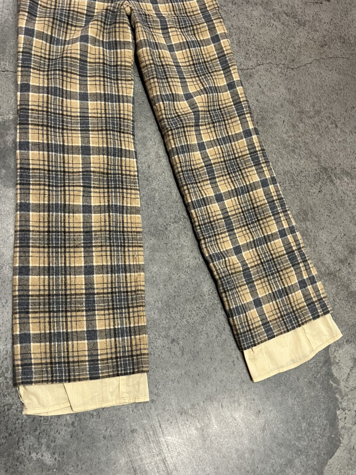Pendleton 70's 80's VTG Vintage Pendleton Plaid Flannel Retro Pants Size 28" / US 6 / IT 42 - 4 Thumbnail