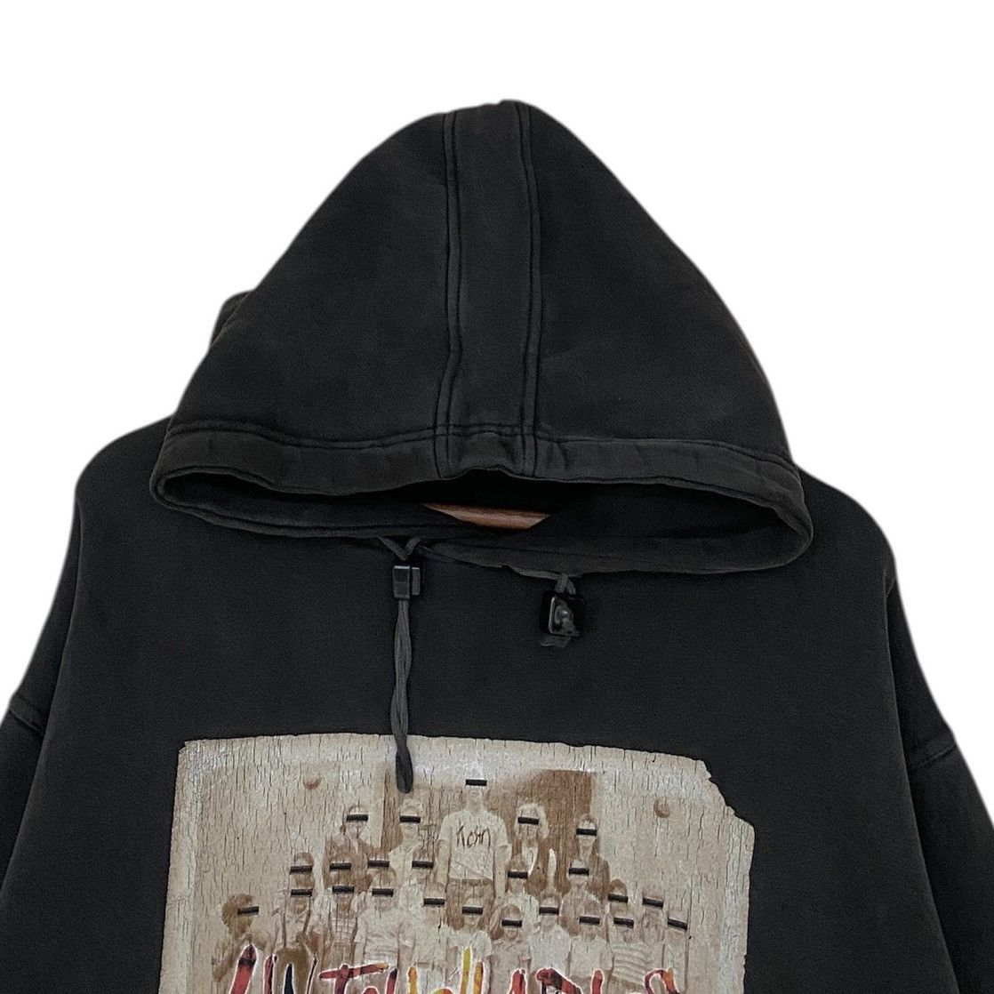 Band Tees × Vintage Vintage Rock Band Korn Untouchables Hoodie 2002s Size US L / EU 52-54 / 3 - 7 Thumbnail