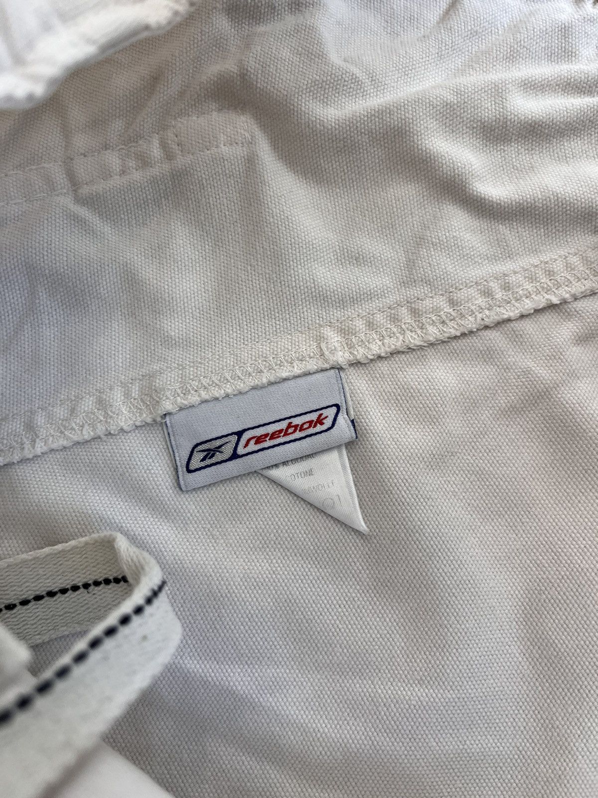 Reebok × Vintage Vintage Reebok cargo pants white sweatpants Size US 36 / EU 52 - 12 Thumbnail