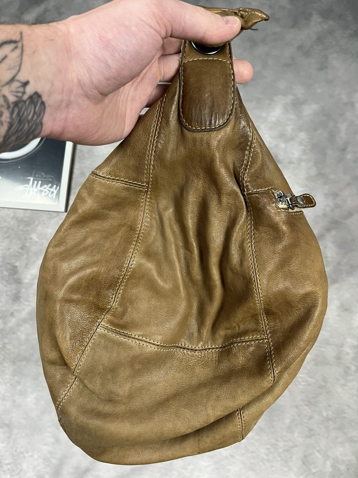 Sergio Rossi Vintage Sissi Rossi Made Italy Large Soft Leather Hobo Bag Size ONE SIZE - 8 Thumbnail