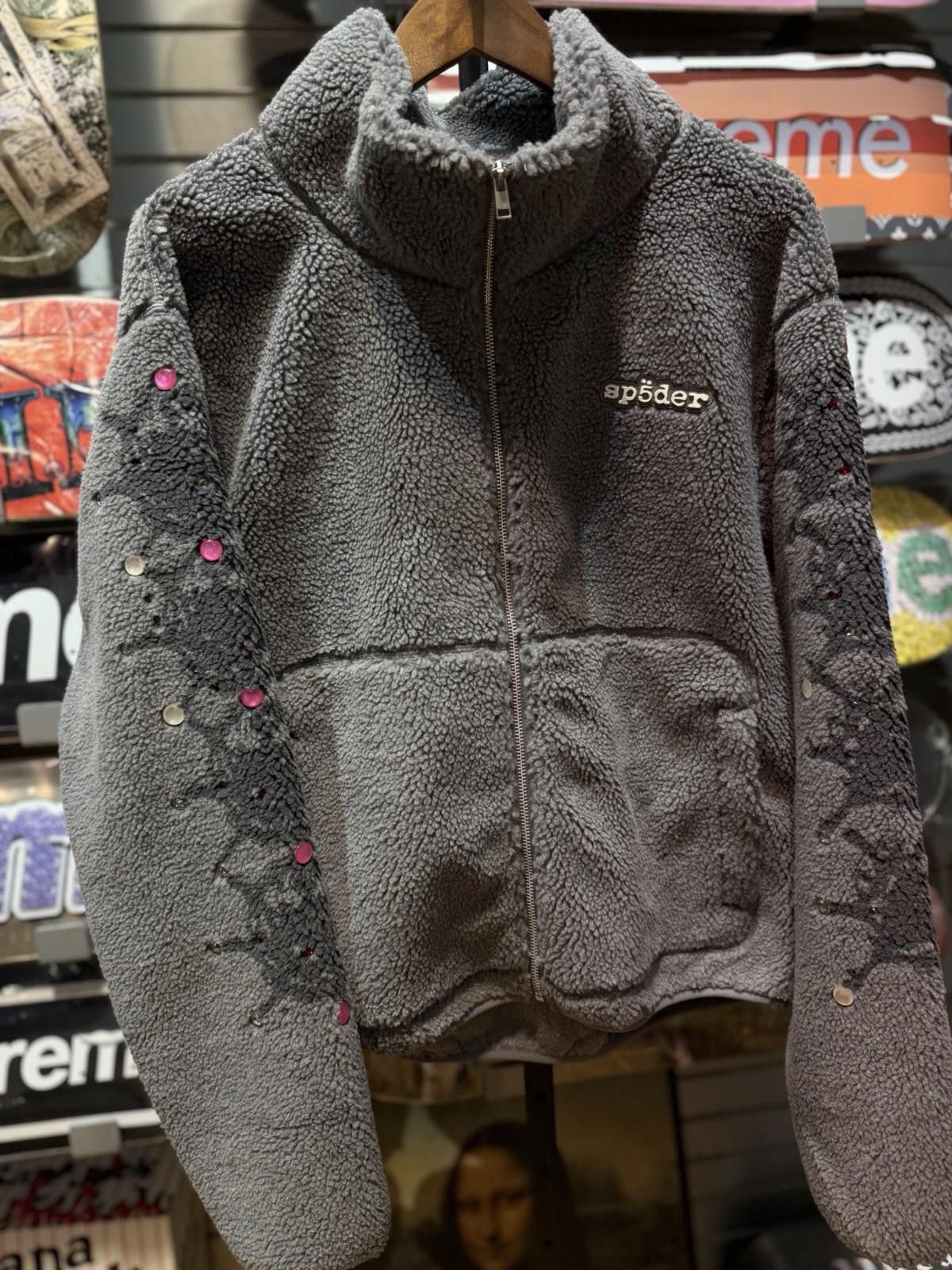Sp5der Sp5der Worldwide Fleece Webstone Teddy Zip Up Size Large NEW Size US L / EU 52-54 / 3 - 4 Thumbnail