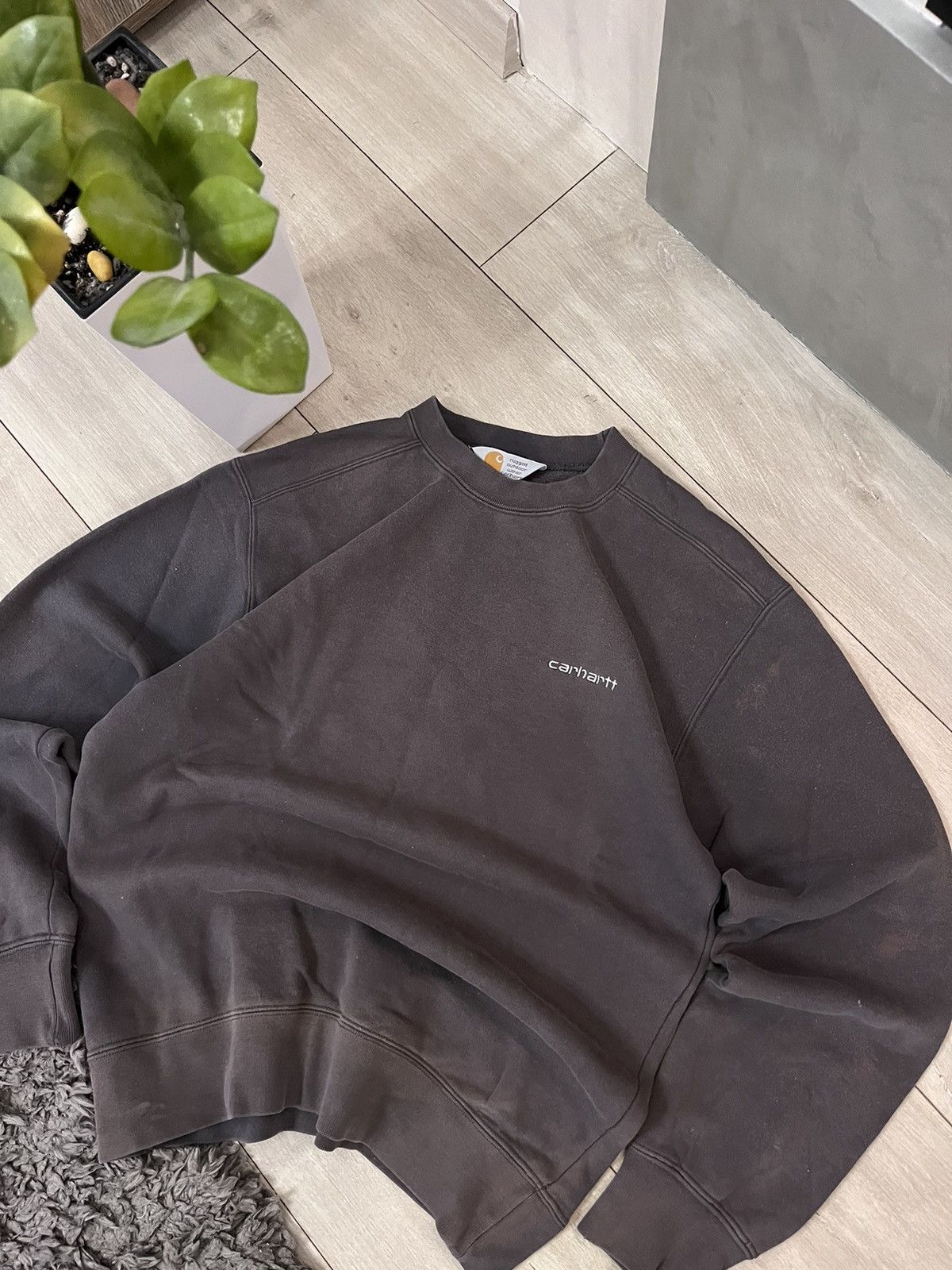 Carhartt × Vintage 🔥PERFECT FADED CARHARTT BOXY VINTAGE Y2K HOODED SWEATSHIRT Size US S / EU 44-46 / 1 - 3 Thumbnail