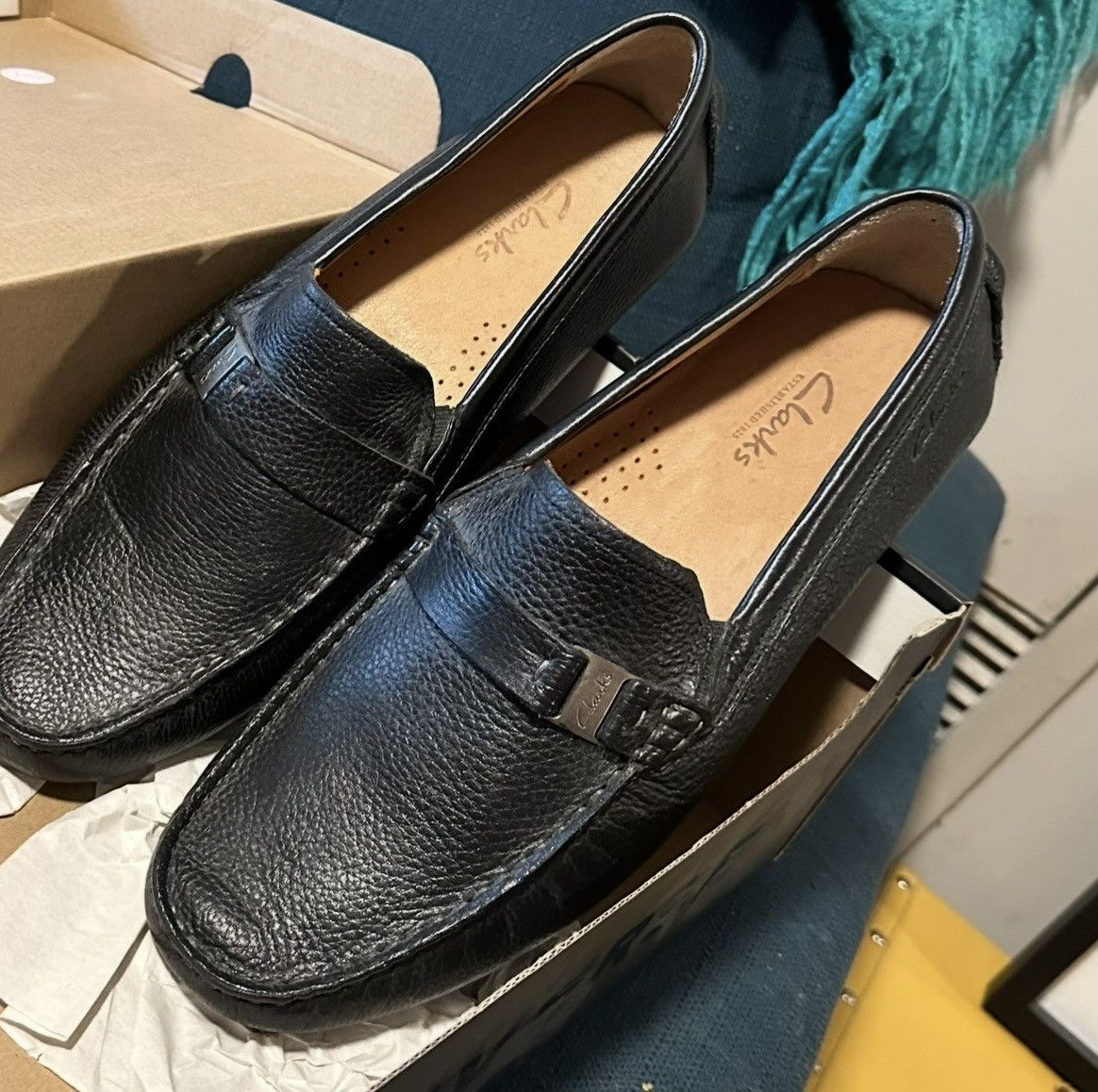 Clarks Men’s Clark’s - Loafer/Driving Shoe - New - sz 12 Size US 12 / EU 45 - 1 Thumbnail