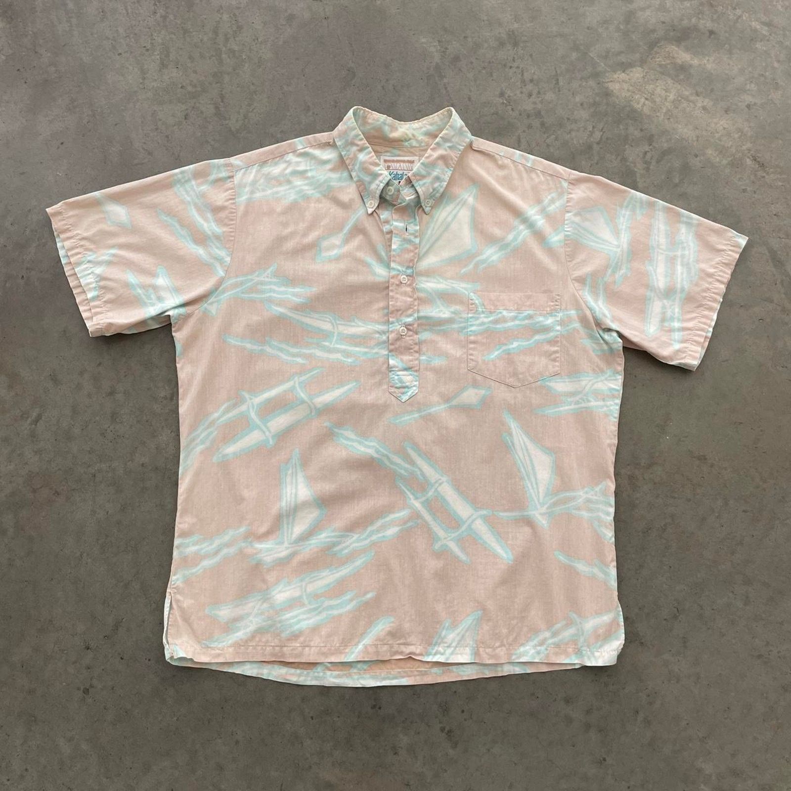Vintage Vintage Kahala Pink Hawaiian Shirt Size US L / EU 52-54 / 3 - 1 Thumbnail