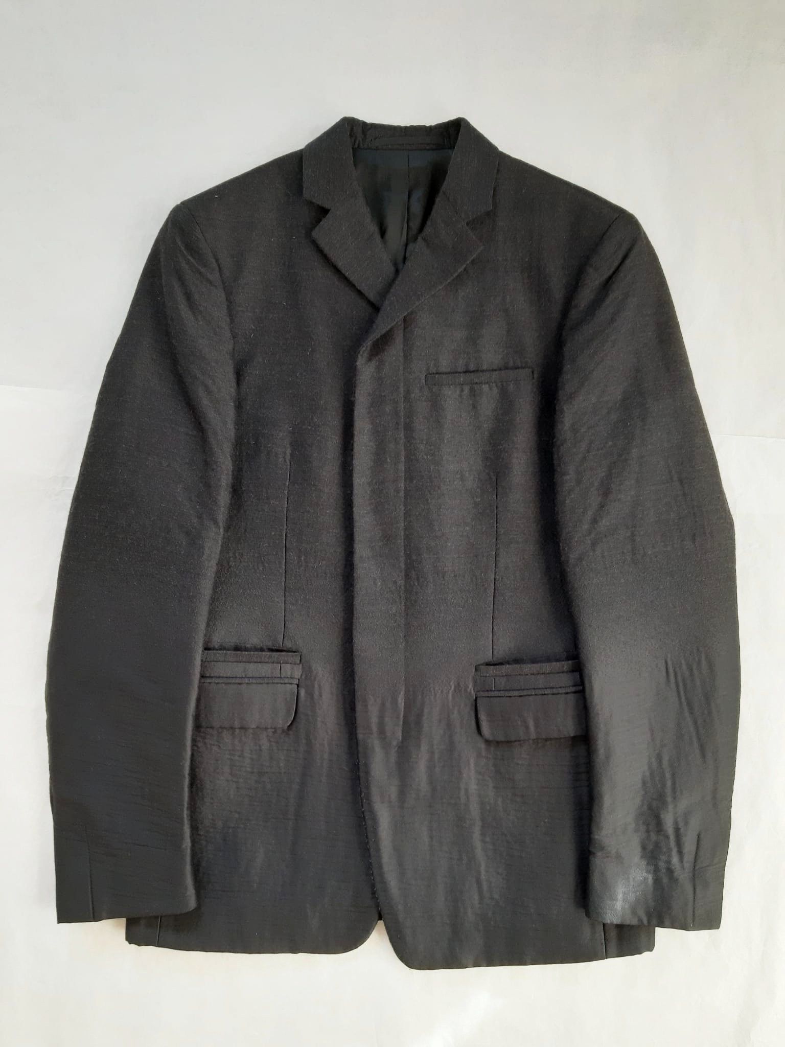 Prada Fused Silk / Wool Ombré Blazer FW 2007 Runway Size 48R - 8 Thumbnail