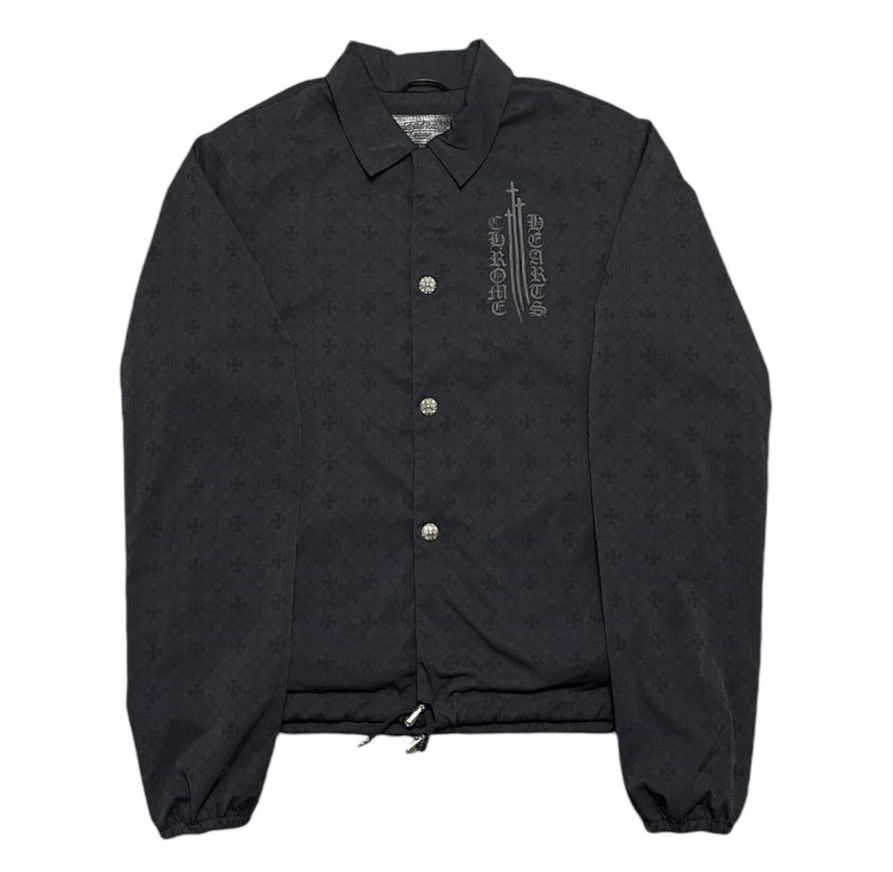 Chrome Hearts Chrome Hearts Eyechart Nylon Windbreaker Jacket Size US XL / EU 56 / 4 - 1 Thumbnail