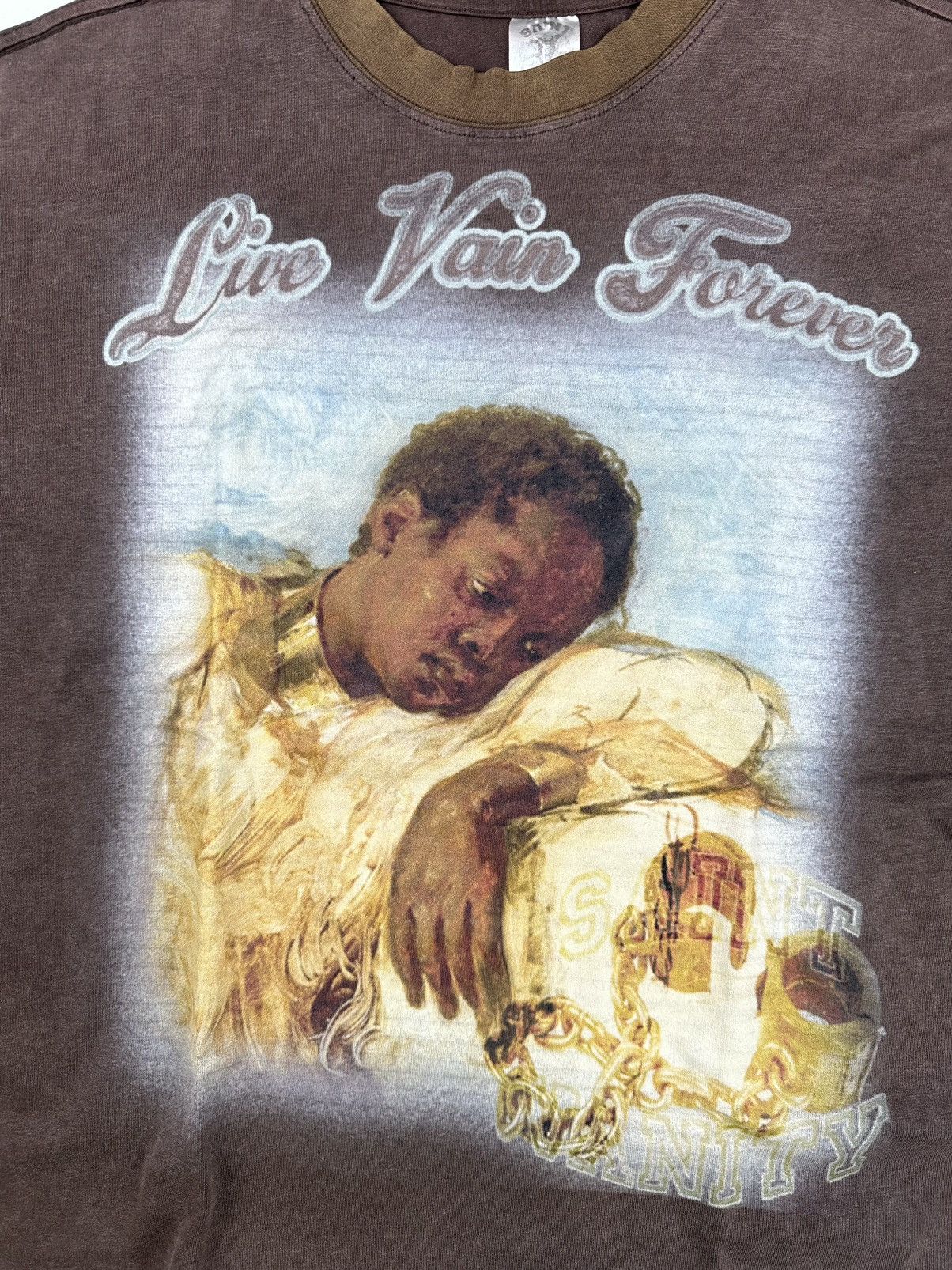 Vintage Saint Vanity BHM 2.0 T-shirt Size US M / EU 48-50 / 2 - 2 Thumbnail