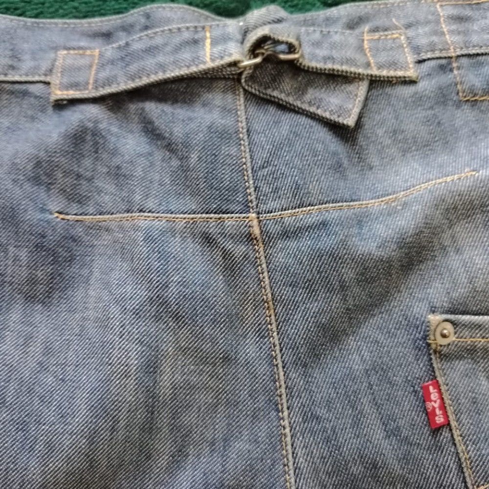 Levi's Levis Engineered Jeans Chinch Back Button Fly Japan LE02 Size US 33 - 19 Thumbnail