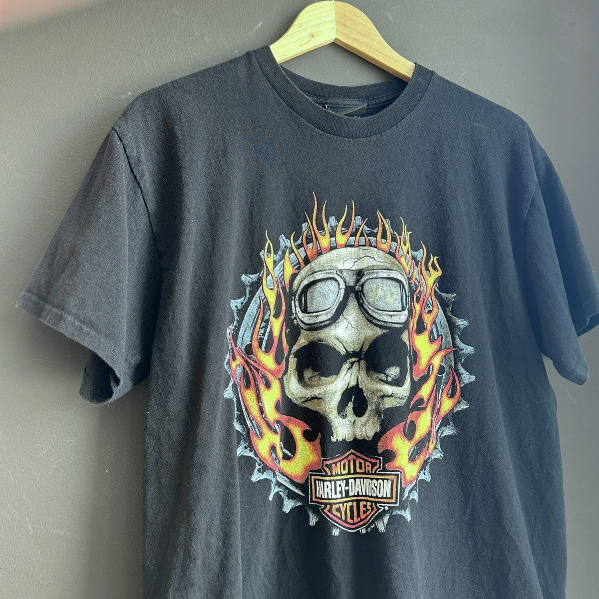 Harley Davidson Harley Davidson Skull Fire Tee Size US L / EU 52-54 / 3 - 1 Thumbnail