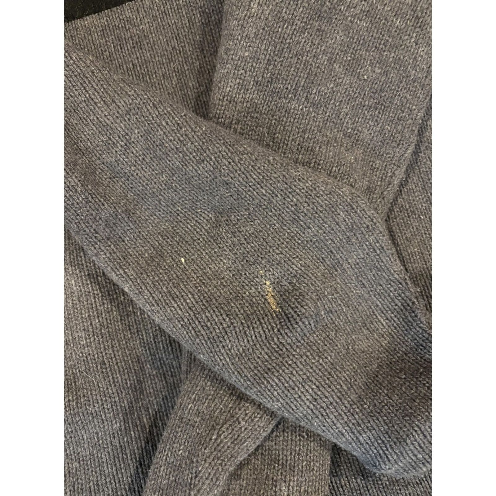 Emporio Armani Emporio Armani Sweater Mens M Gray Hooded 1/4 Zip Toggle EVA Logo Knit Pullover Long Sleeve Pockets Heavyweight Classic Casual Size US M / EU 48-50 / 2 - 8 Thumbnail