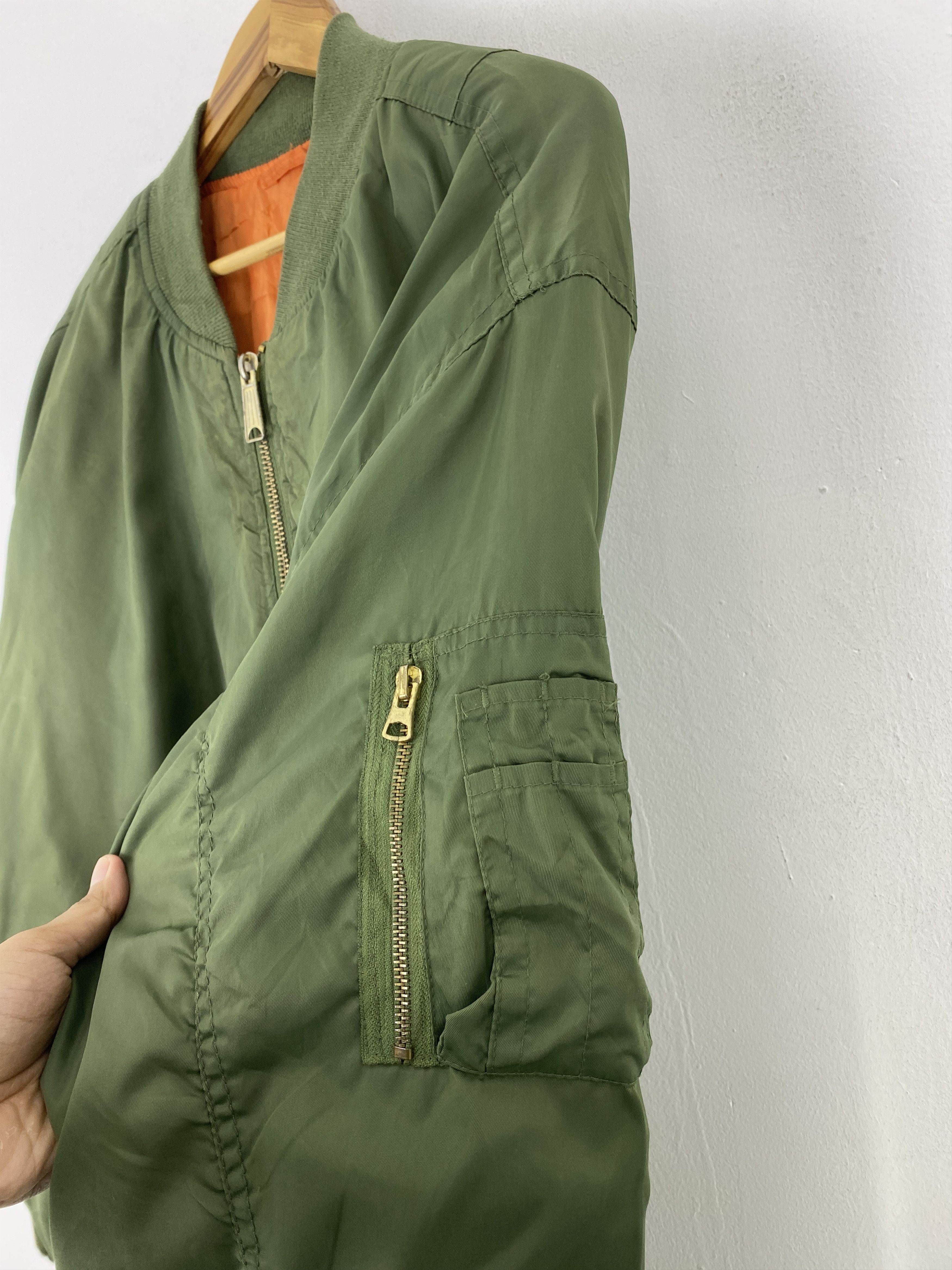 Other Vintage Japanese Brand Air Force Style Flying Jacket J1865 Size US XXL / EU 58 / 5 - 10 Thumbnail