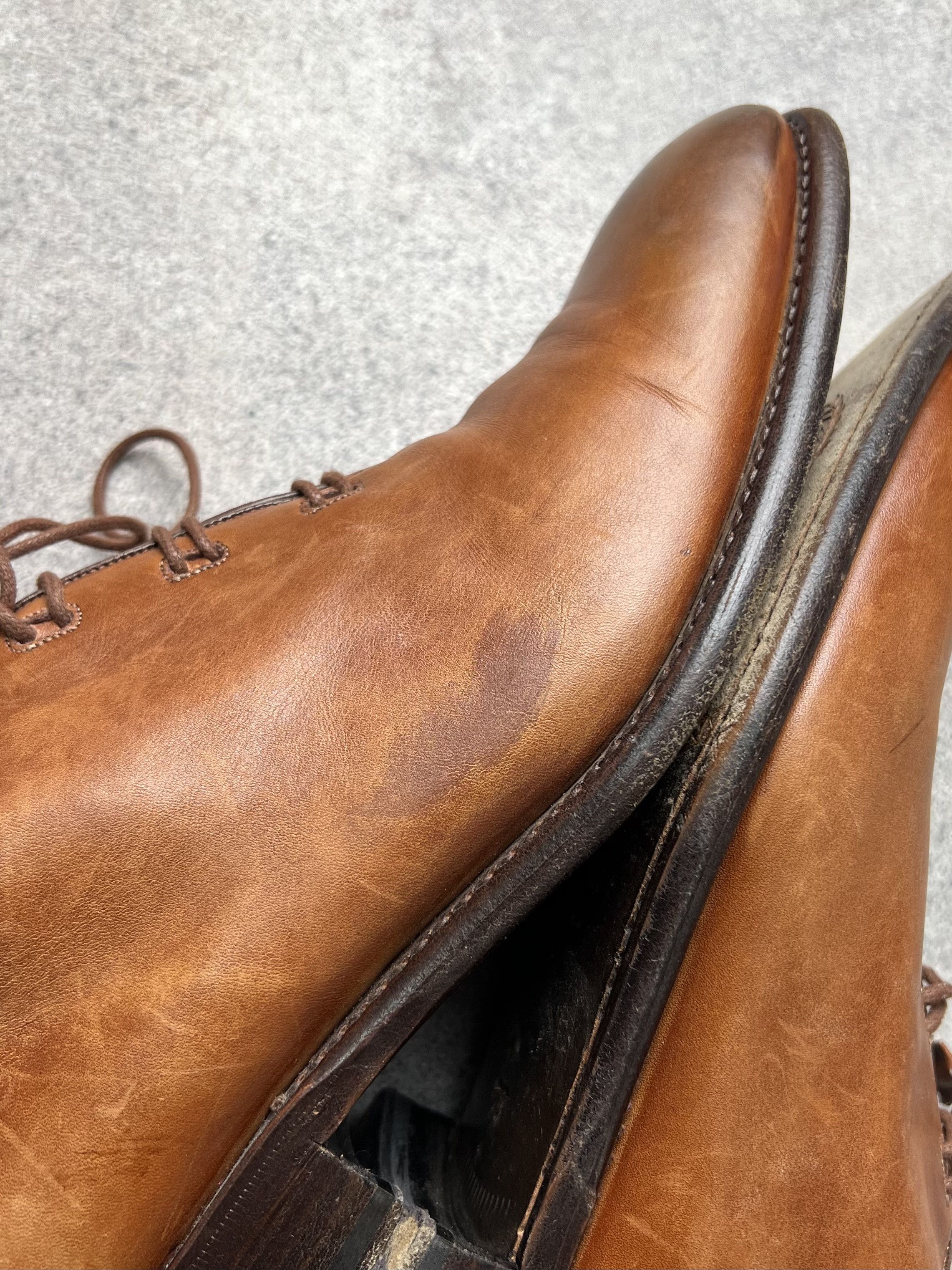 Firenze Harris Firenze 1913 antique italian leather shoes Size US 7.5 / EU 40-41 - 10 Thumbnail