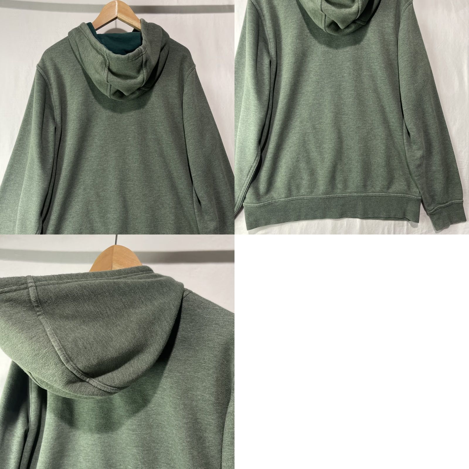 The North Face The North Face Hoodie Mens Large Green Half Dome Logo Fleece Graphic Print Pullover Classic Logo Size US L / EU 52-54 / 3 - 9 Thumbnail