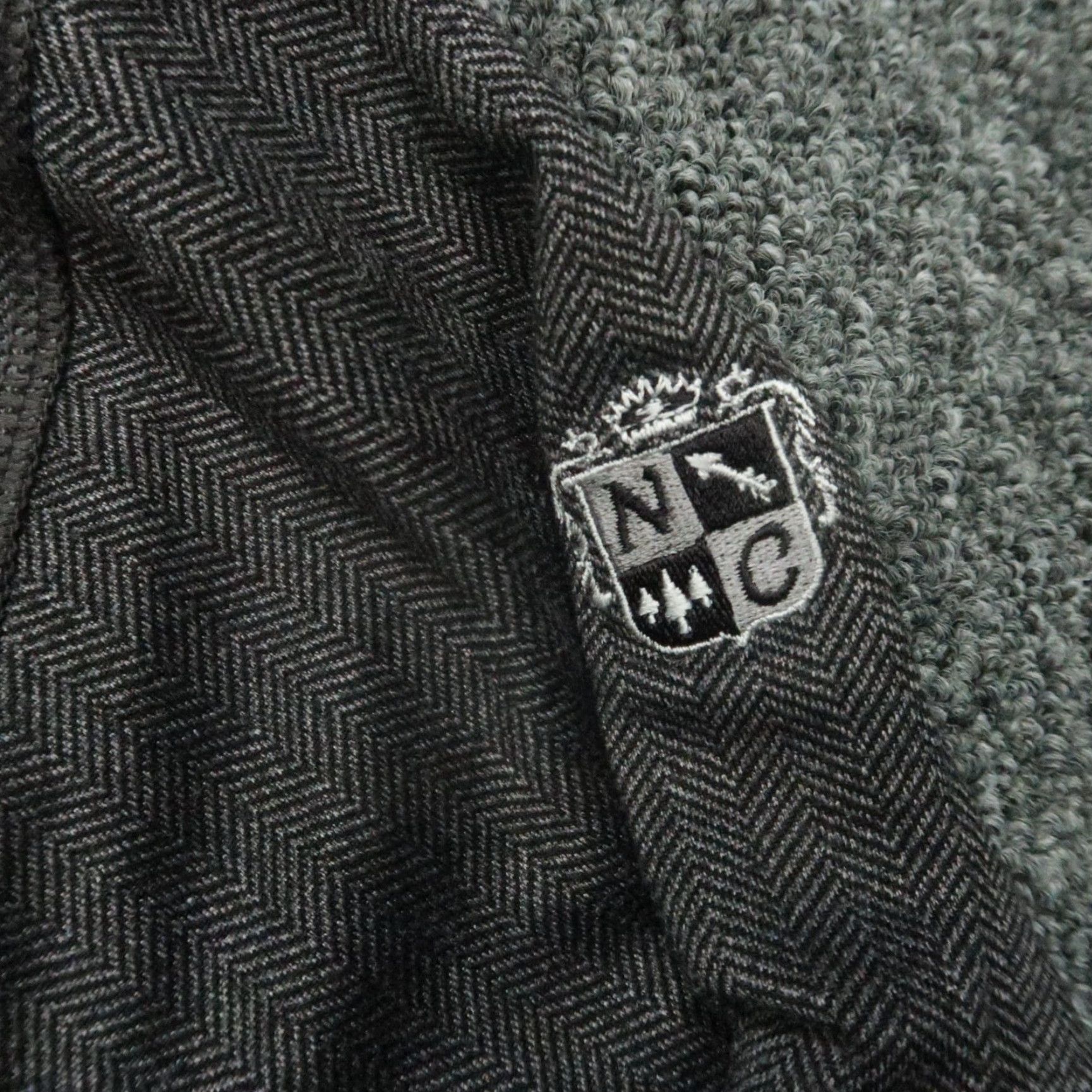 Vintage Greyson Pullover Mens 2XL Gray Herringbone 1/4 Zip Sports Golf Activewear Casual Knit Long Sleeve Size US XXL / EU 58 / 5 - 4 Thumbnail