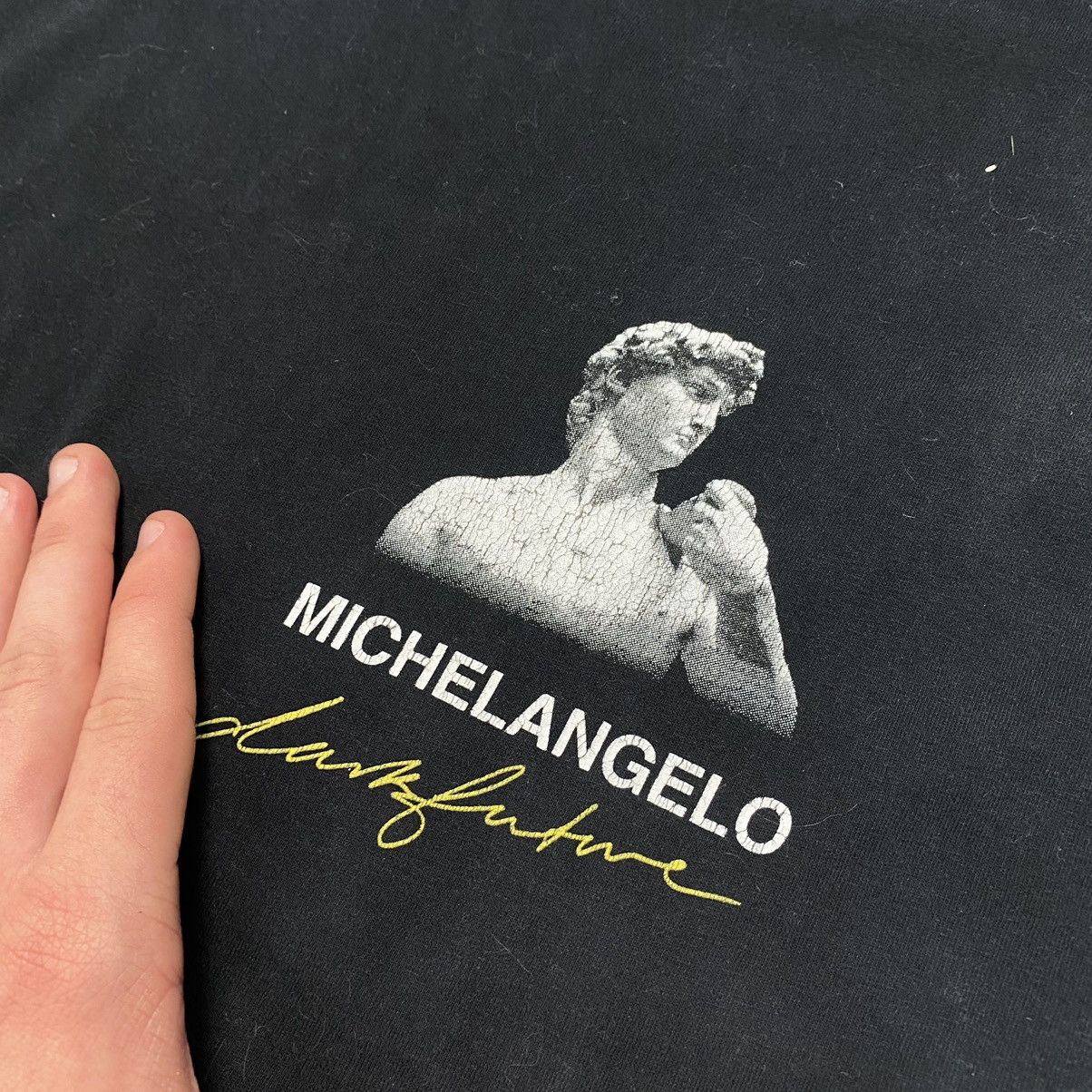Designer × Vintage Designer Michelangelo The Statue David Rare y2k tee Size US M / EU 48-50 / 2 - 7 Thumbnail