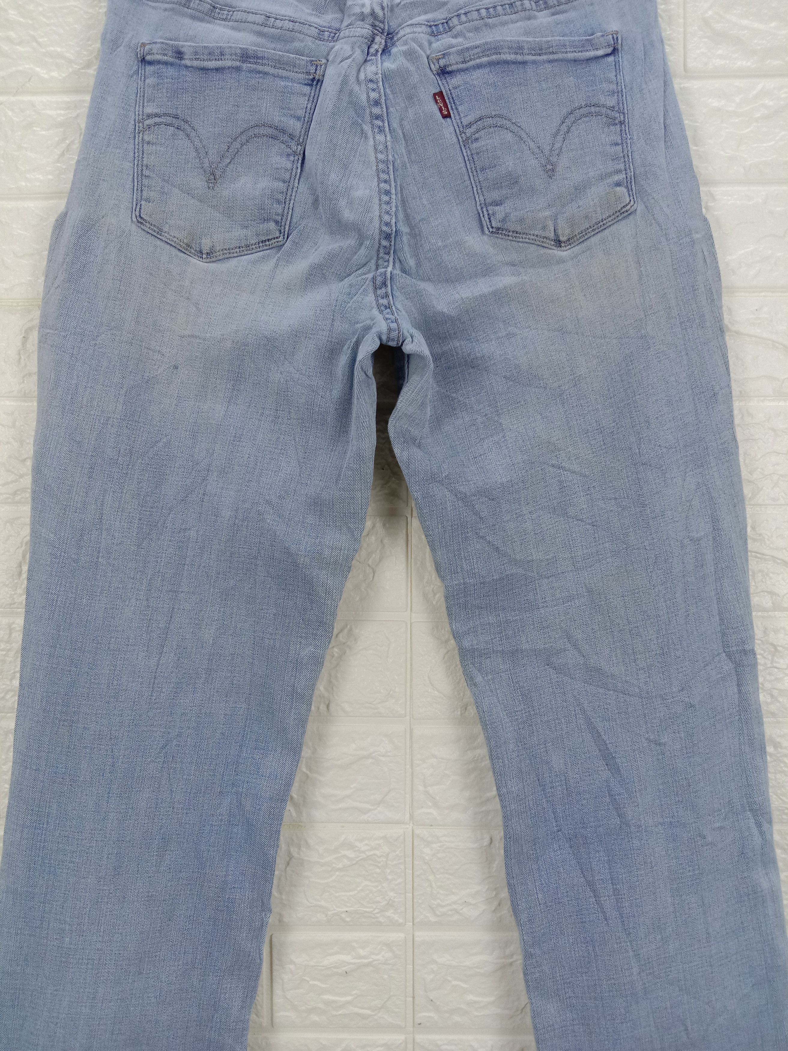 Levi's Vintage Levi's 505 Light Wash Jeans Straight Leg Denim Size 28" / US 6 / IT 42 - 7 Thumbnail