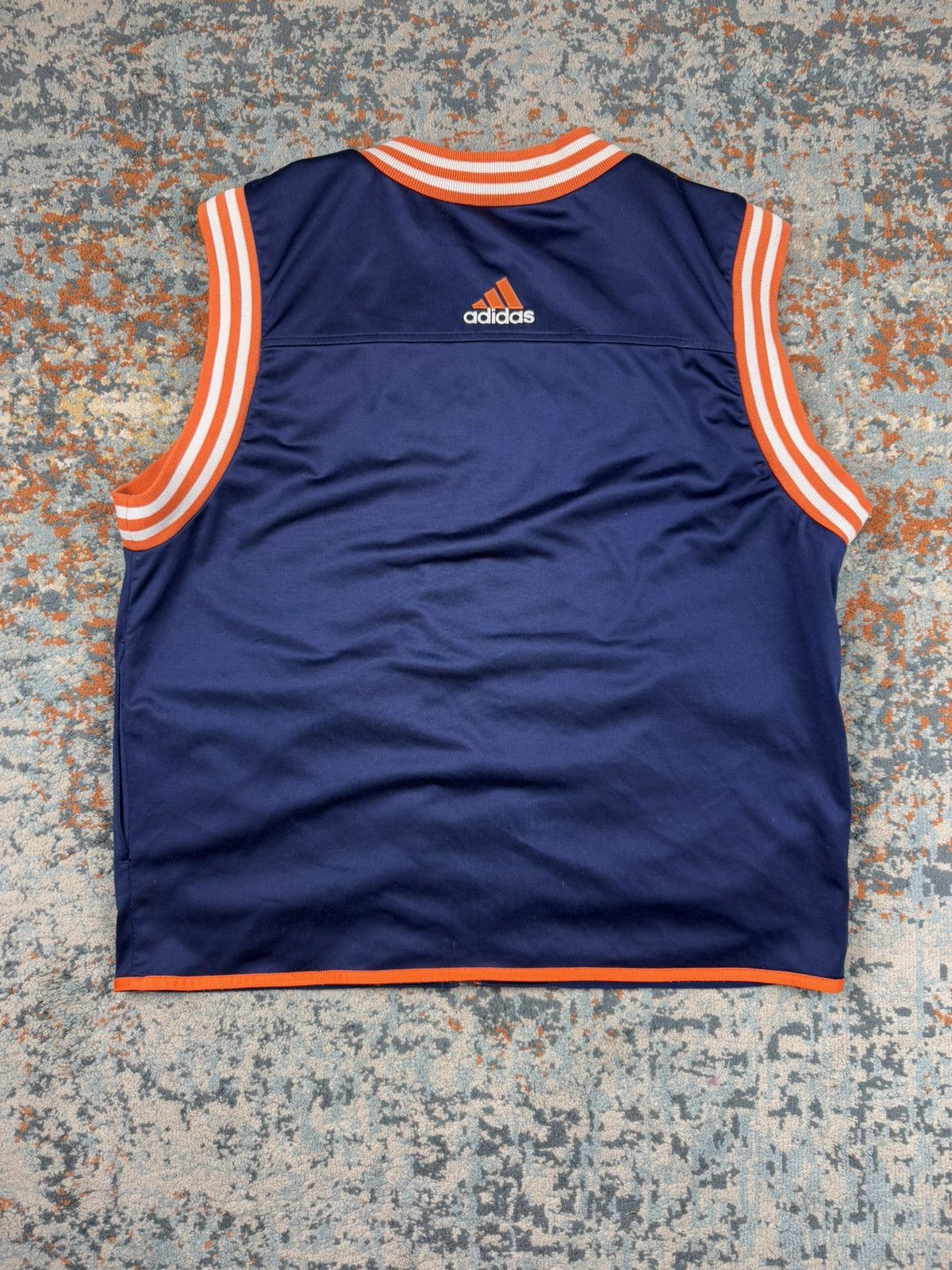 Adidas × Vintage Vintage 90s Adidas crazy sleeveless zip track jacket vest Size US M / EU 48-50 / 2 - 2 Thumbnail