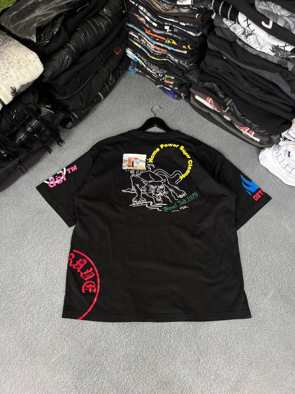 Diesel Baggy Fit Y2K Oversized Archival T-Shirt