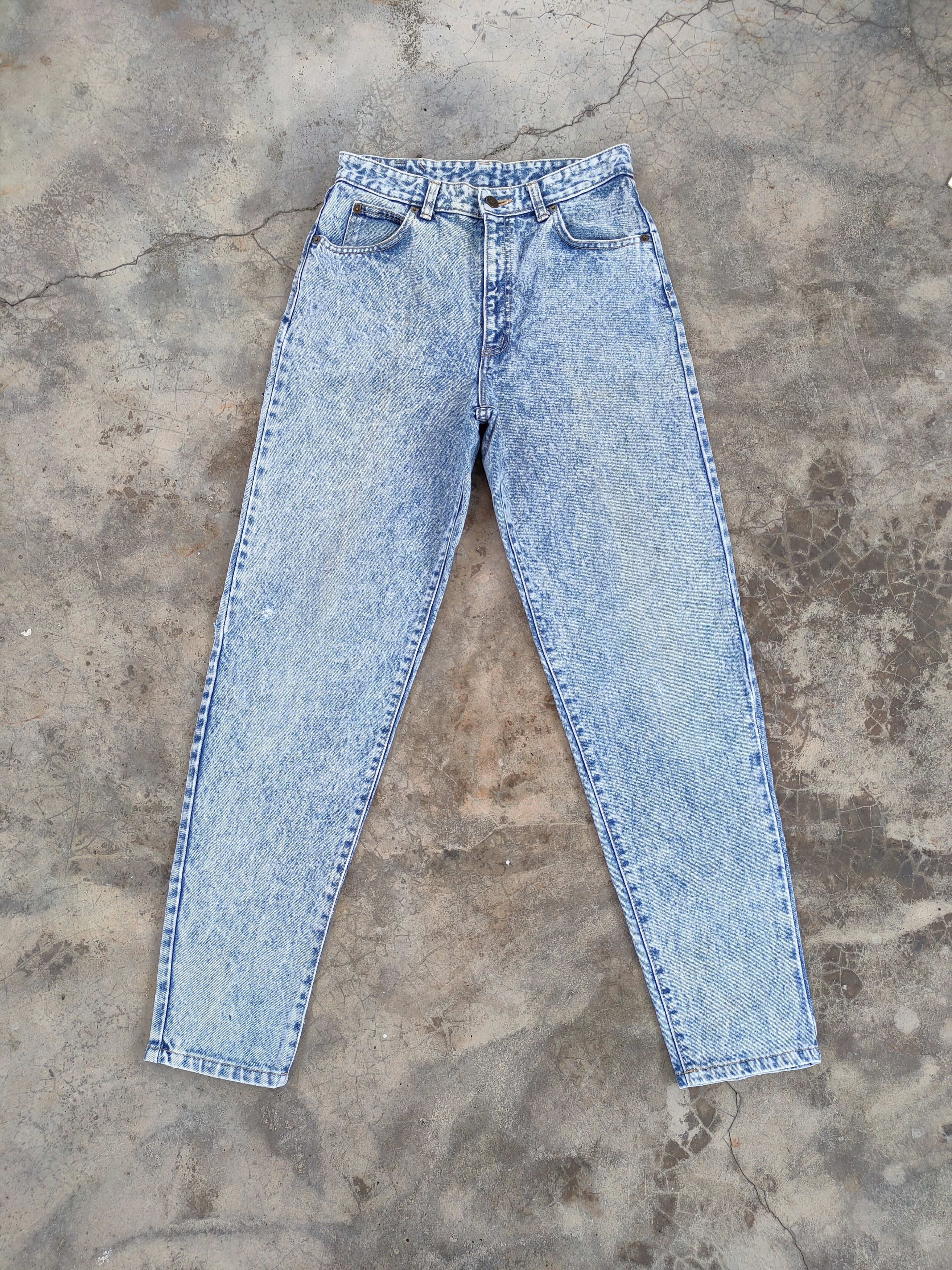 Japanese Brand × Jean × Vintage VINTAGE THREE PAI FADED ACID WASH JEANS PANTS Size US 29 - 1 Thumbnail