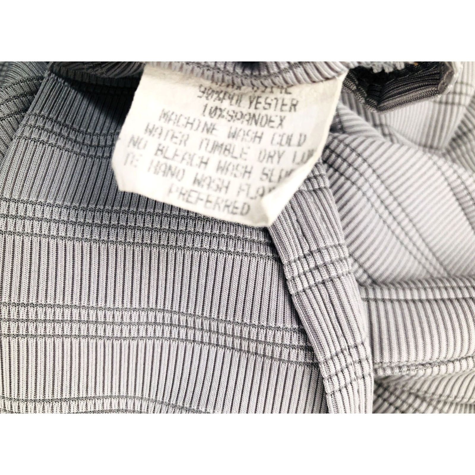 Vintage POSITANO USA Vintage Mens Shirt - Button-Up Short Sleeve Gray / Silver M Size US M / EU 48-50 / 2 - 6 Thumbnail