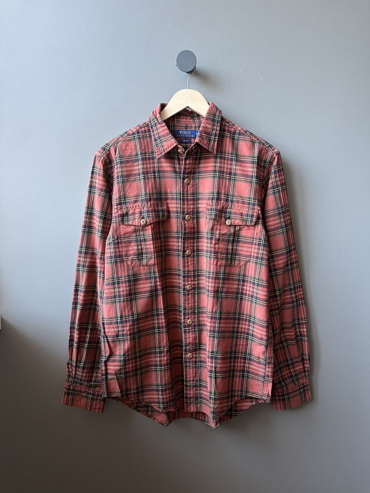 Polo Ralph Lauren Polo Ralph Lauren Check Slim Fit Shirt Size M Size US M / EU 48-50 / 2 - 1 Thumbnail