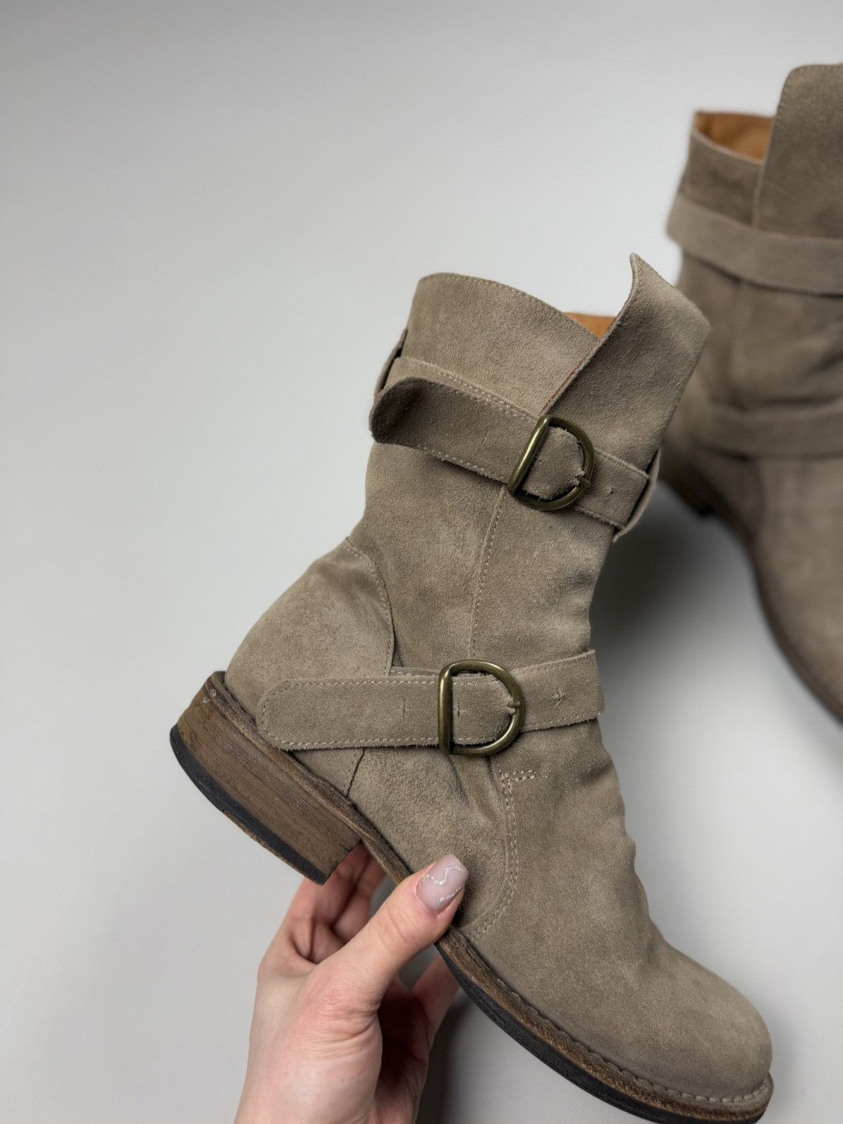Fiorentini + Baker Florentini + Baker Ladies Avant-garde Suede Boots Shoes Size US 9 / IT 39 - 5 Thumbnail